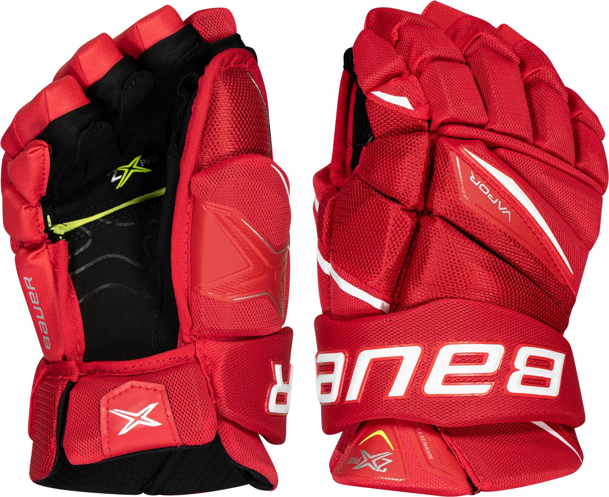 bauer S20 Vapor 2X Pro Glove, hockeyhanske junior 11&#34; RED