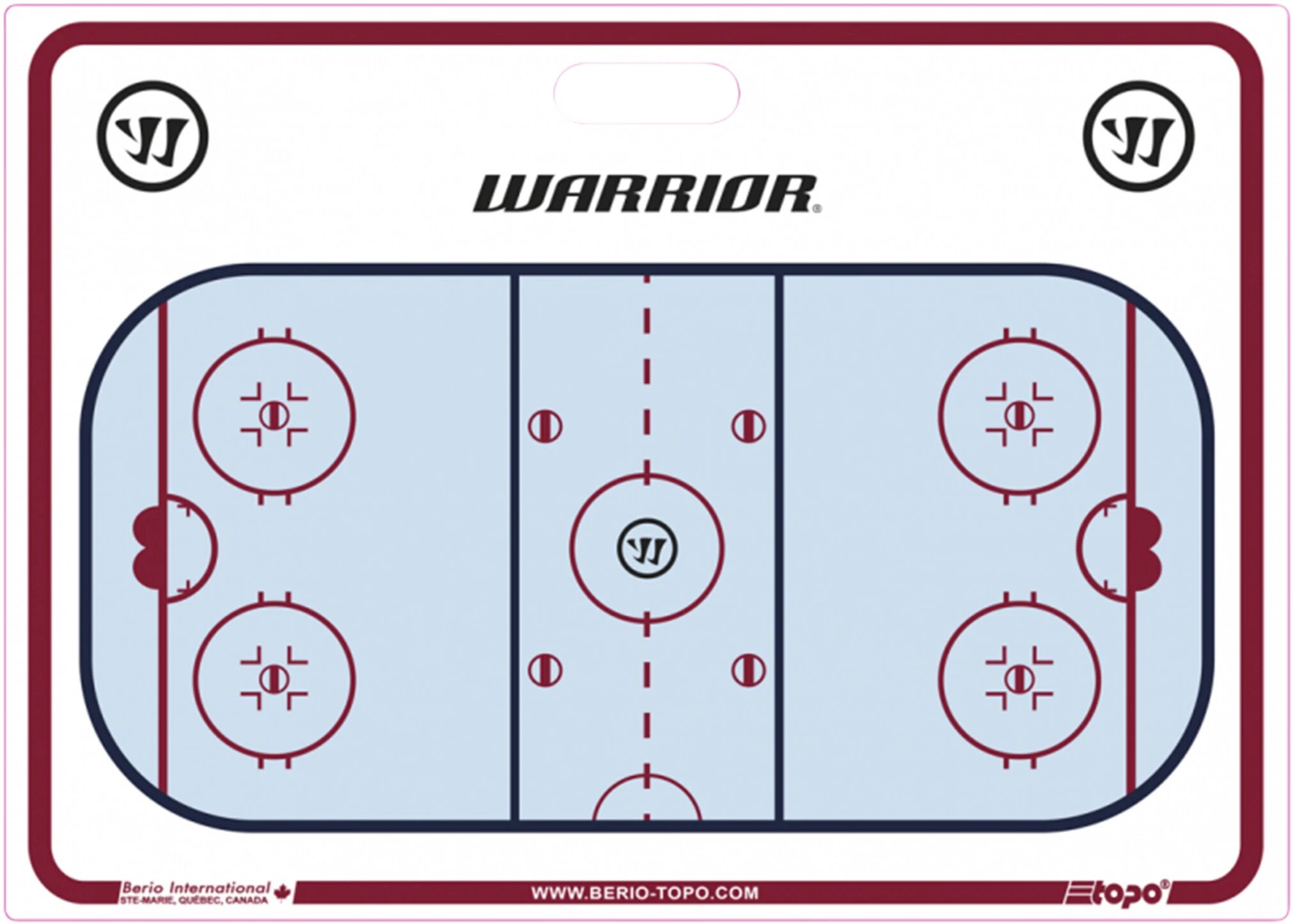 Warrior Coach Carry Board 71 x 50 cm, taktikktalve One Size STD