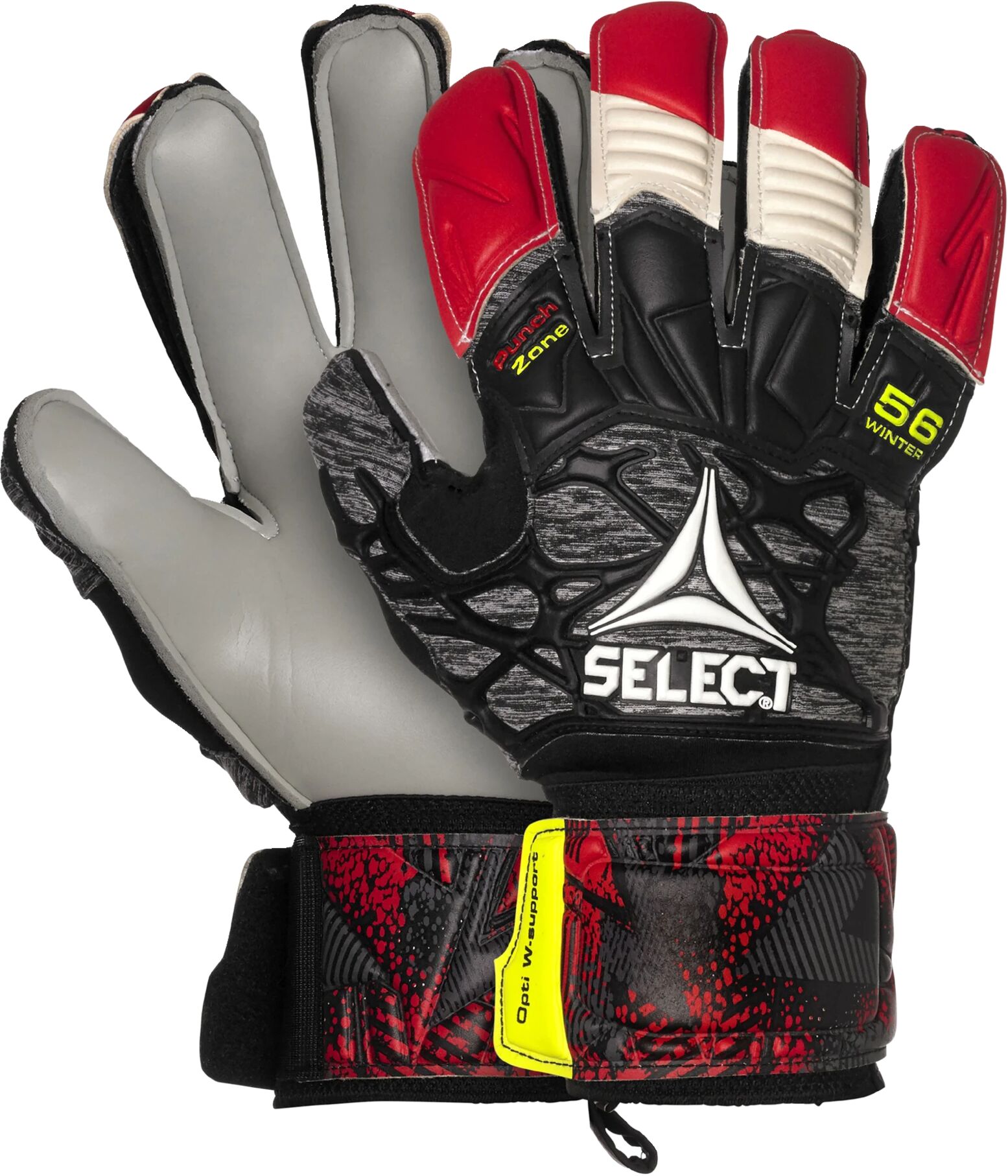 Select 56 Winter -19, keeperhanske senior 8 Red/Grey/Black