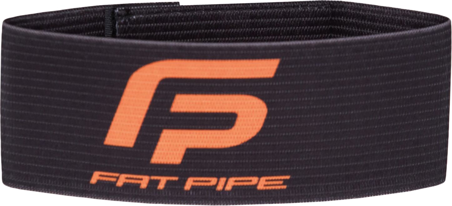 Fat Pipe Captains Band SR, kapteinsbind Sr BLACK/ORANGE