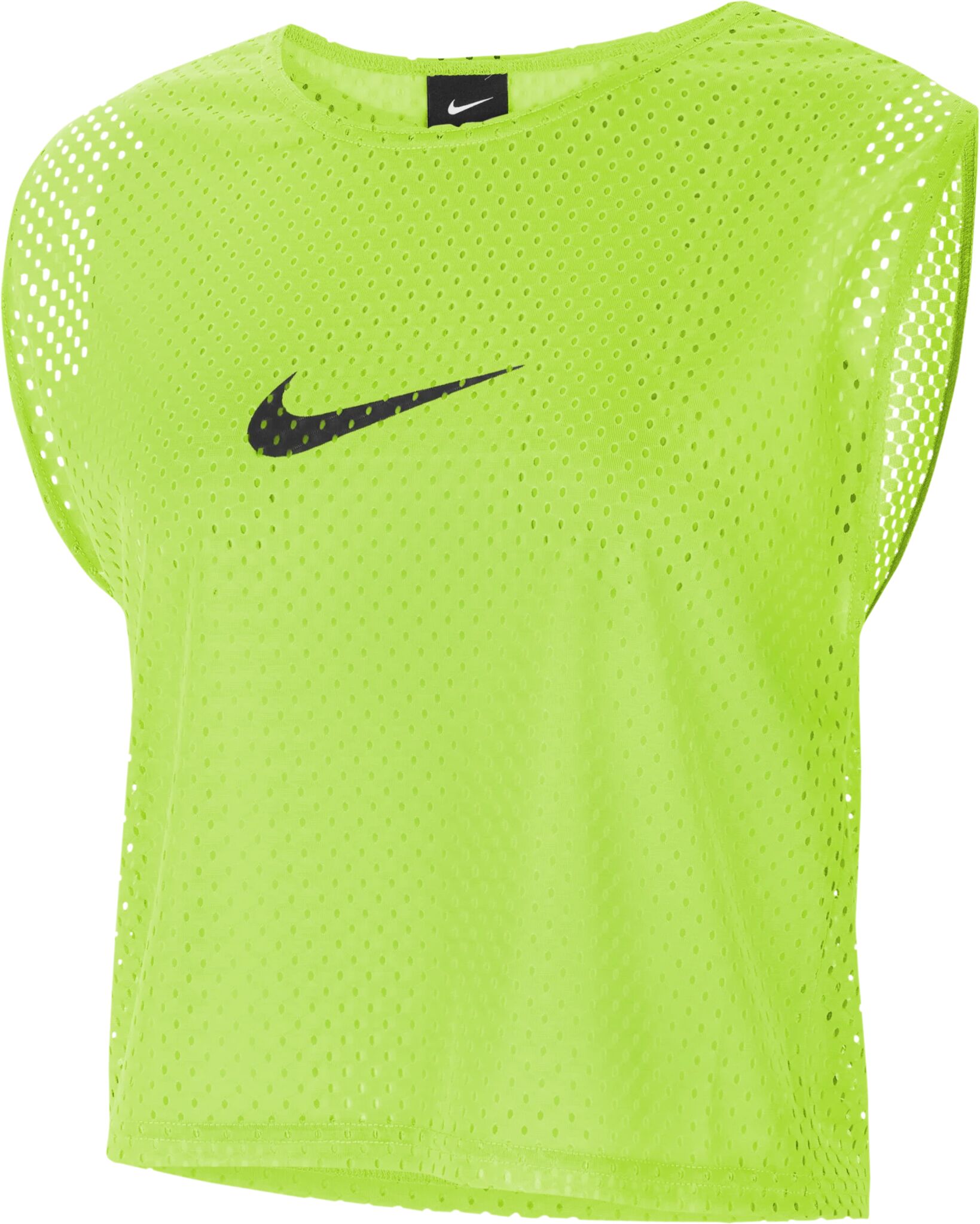 Nike U NK DRY PARK20 BIB, overtrekkvest unisex S VOLT/BLACK