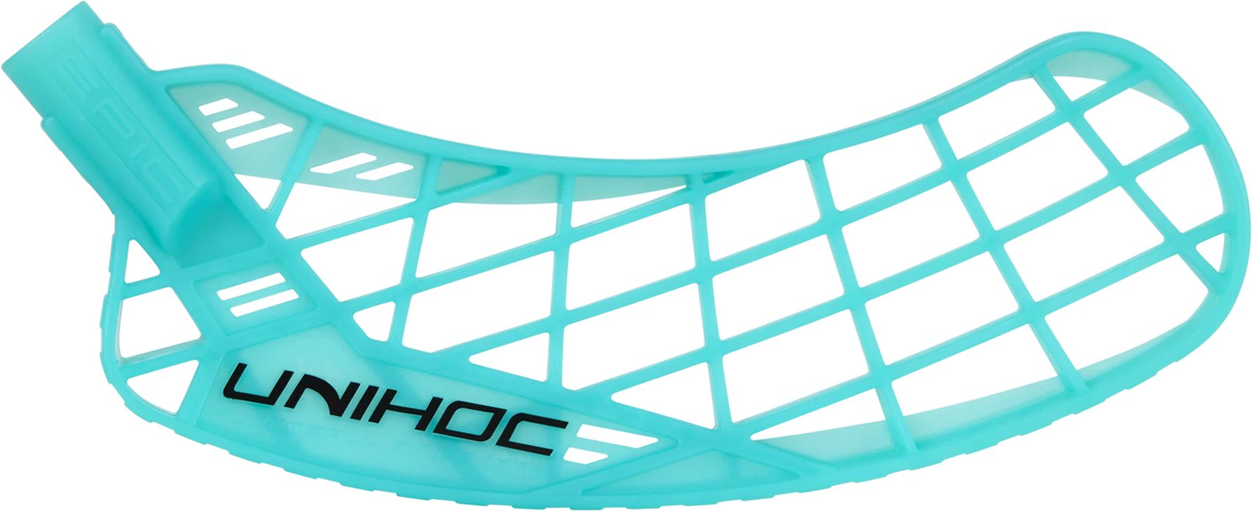 Unihoc EPIC blade medium Feather Light -21/22, innebandyblad R Turkos