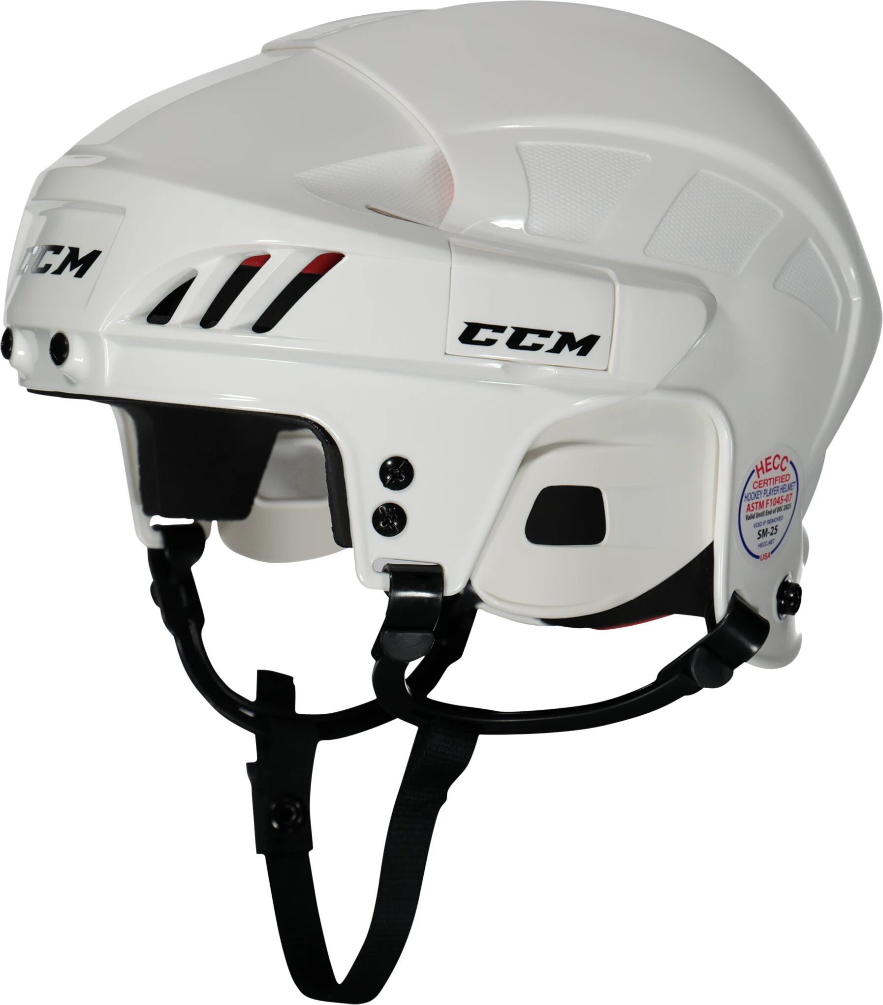 CCM Fitlite 50 -19, hockeyhjelm senior XS White