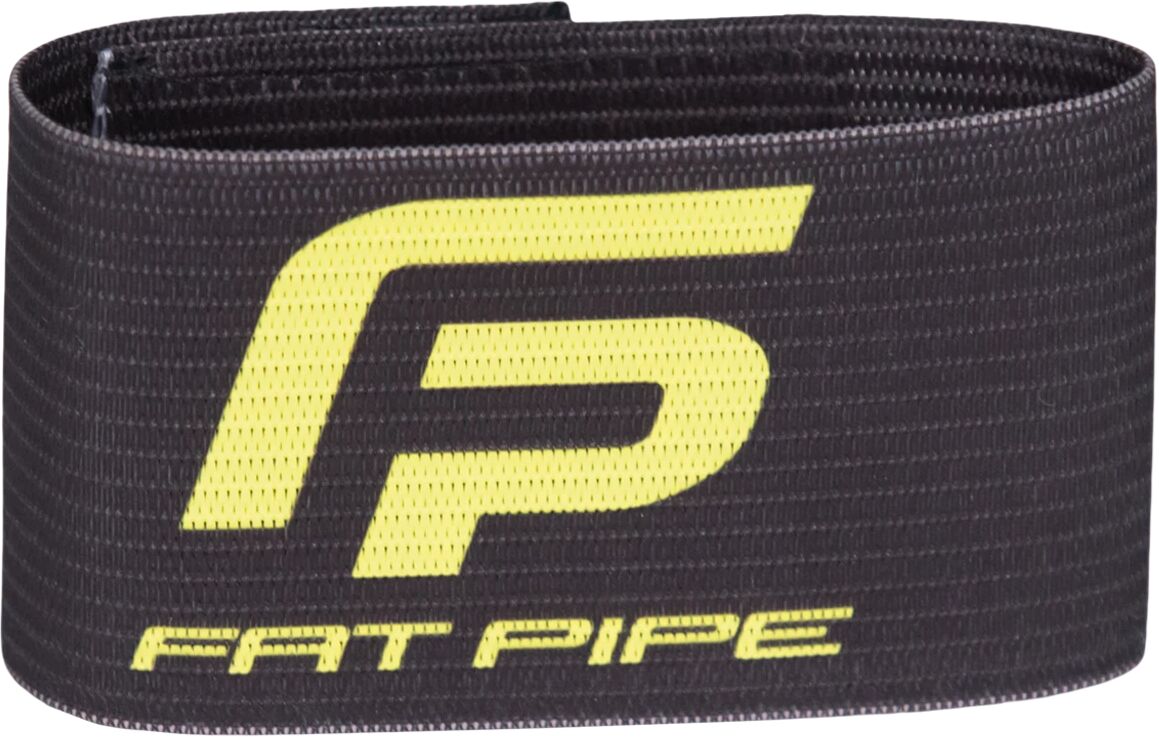 Fat Pipe Captains Band JR, kapeteinsbind Jr Black/Yellow