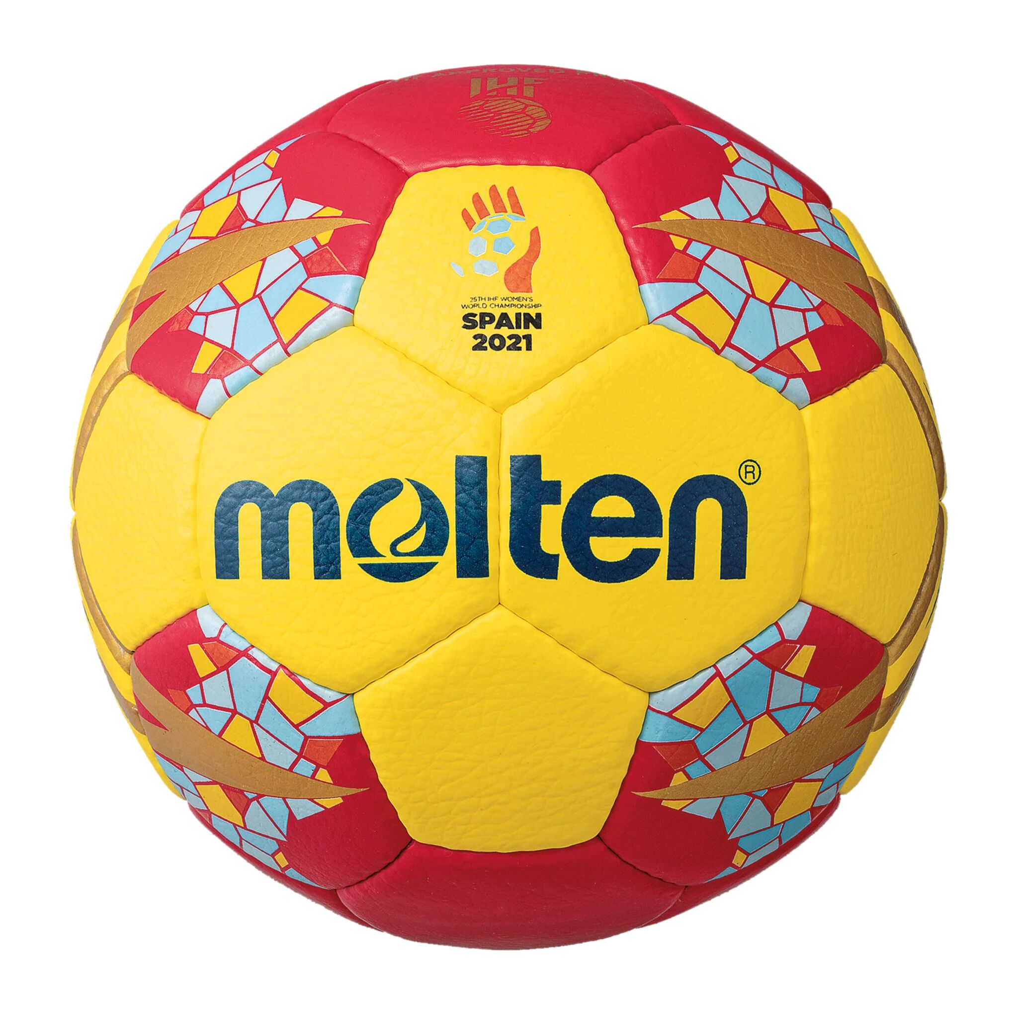 Molten F1800 VM Spain 2021, håndball 00 Red/Yellow