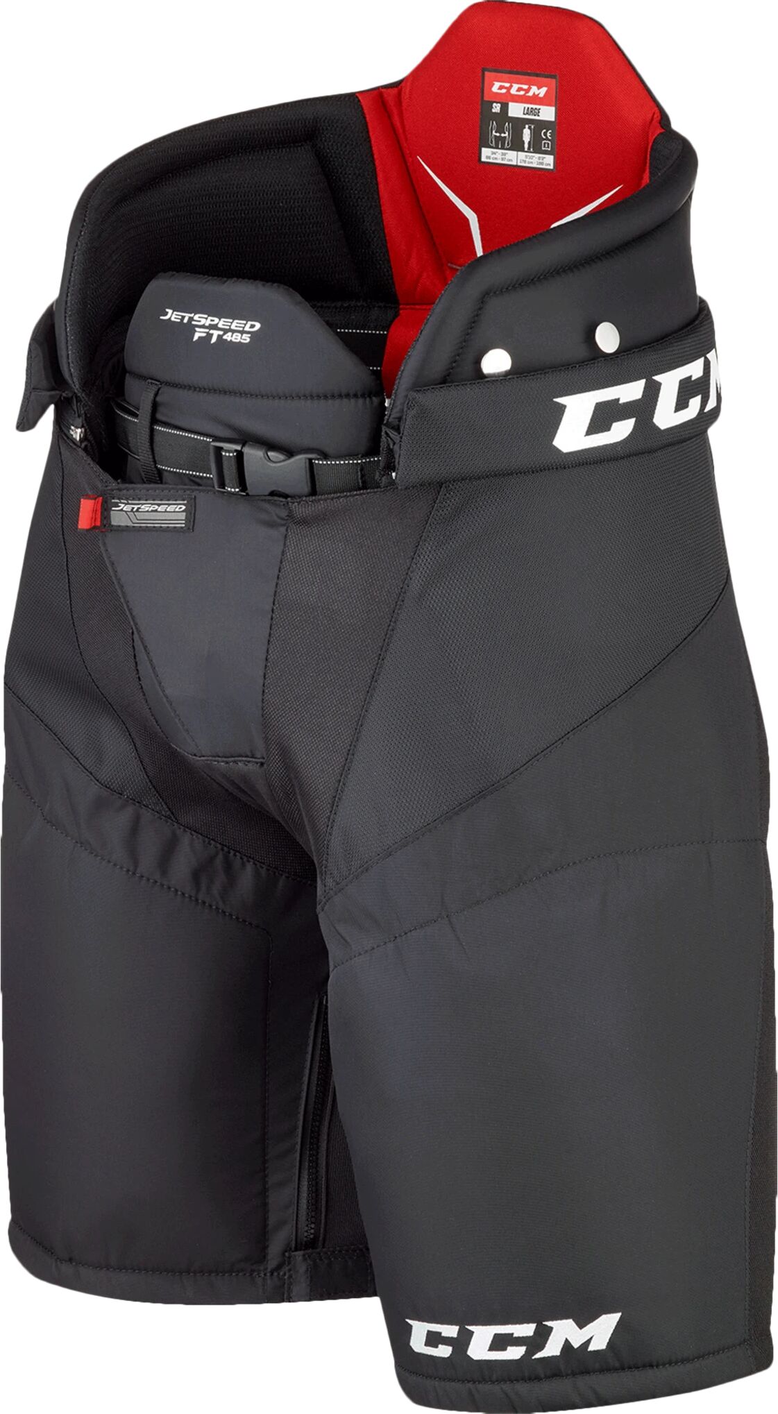 CCM HP JETSPEED FT485 PANTS JR 21/22, hockeybukse junior S BLACK