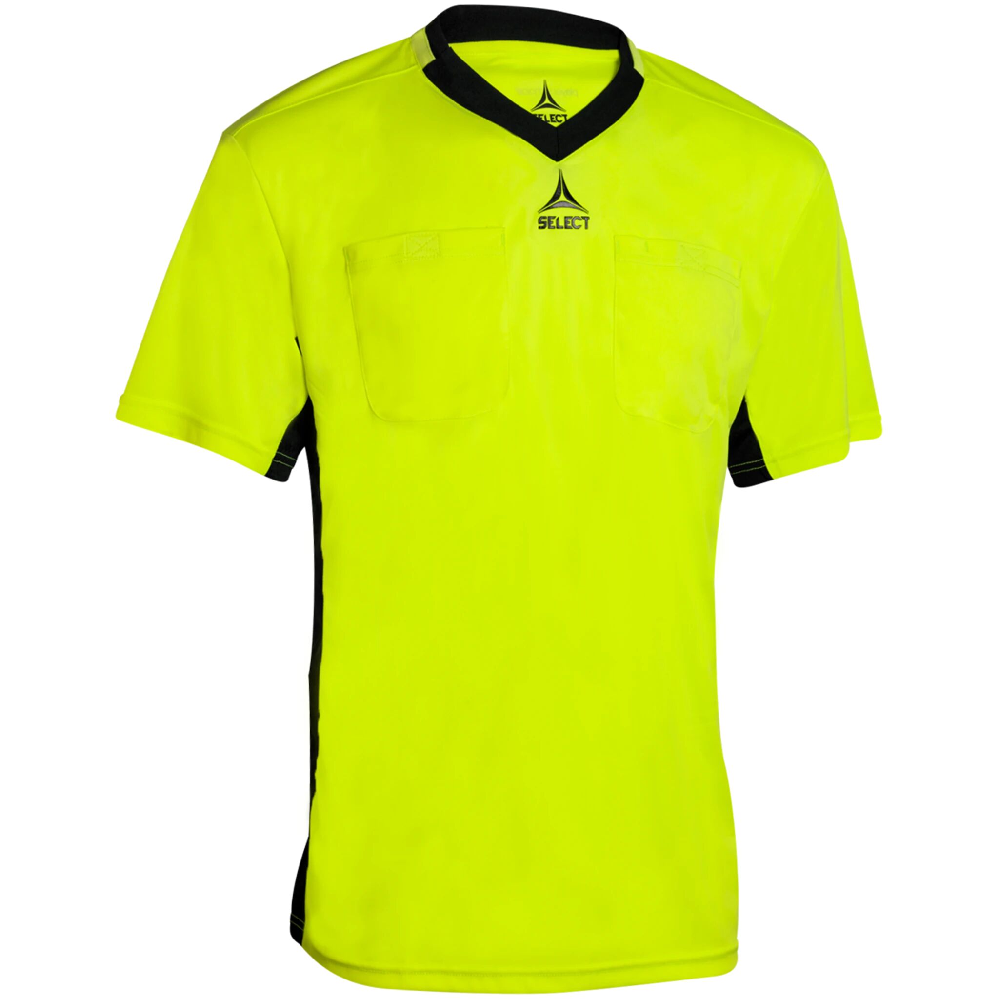 Select Referee shirt S/S v21, dommerdrakt senior XL BLACK/BLACK