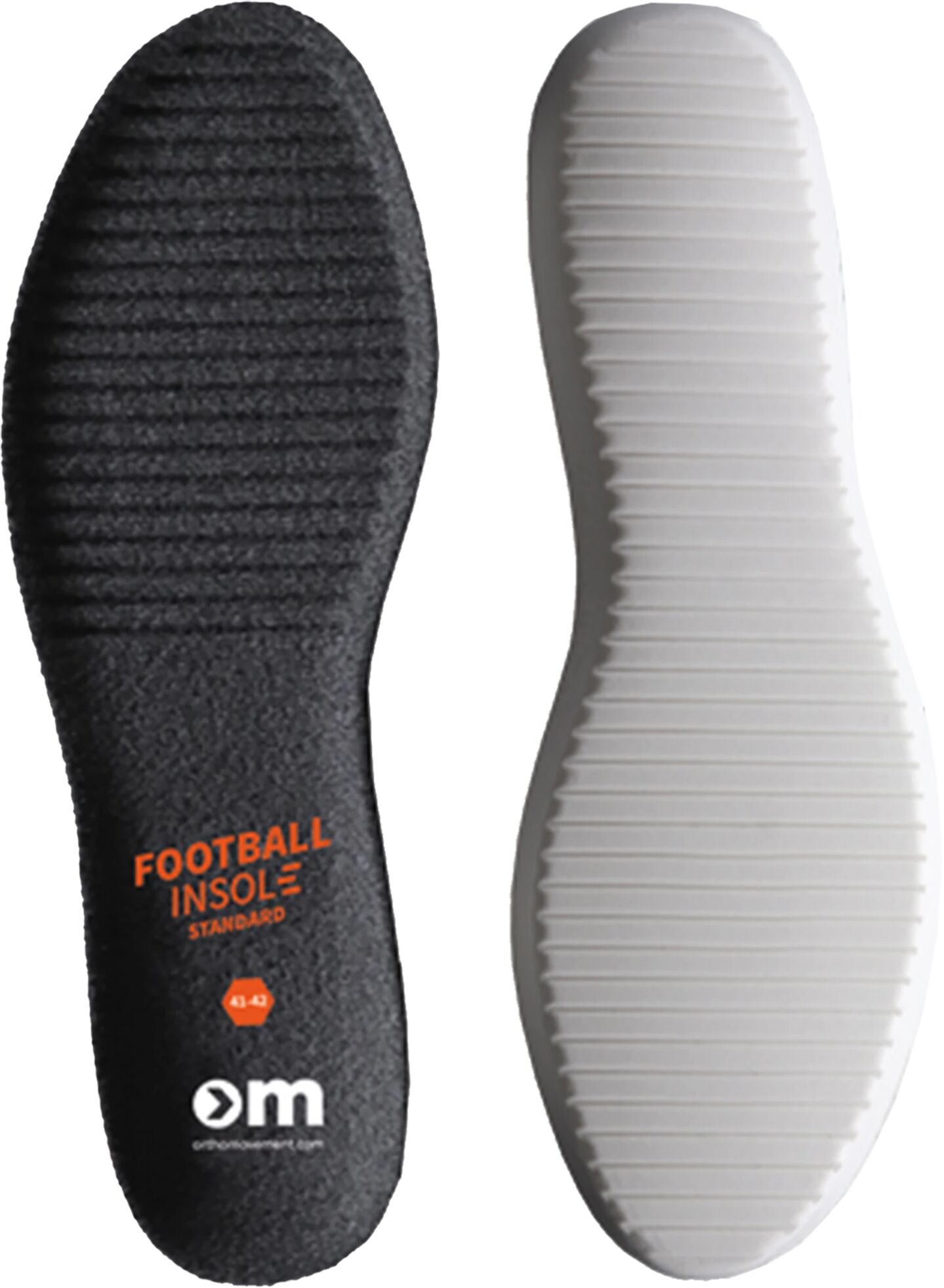 Ortho Movement Standard Insole Football, innleggssåle 39-40 BLACK