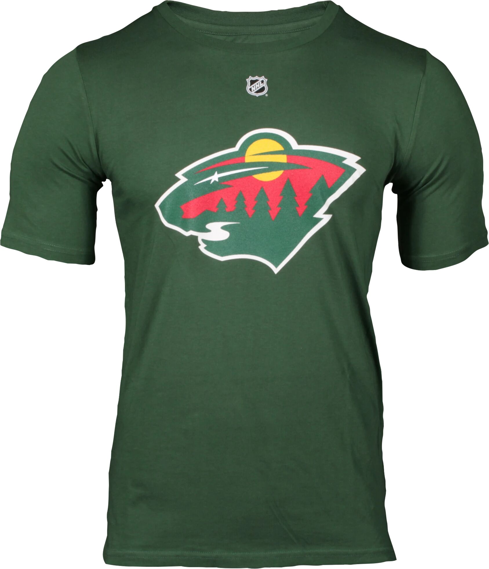 Outerstuff Primary Logo Tee Wild Zuccarello -20 JR, T-skjorte junior 152 Minnesota