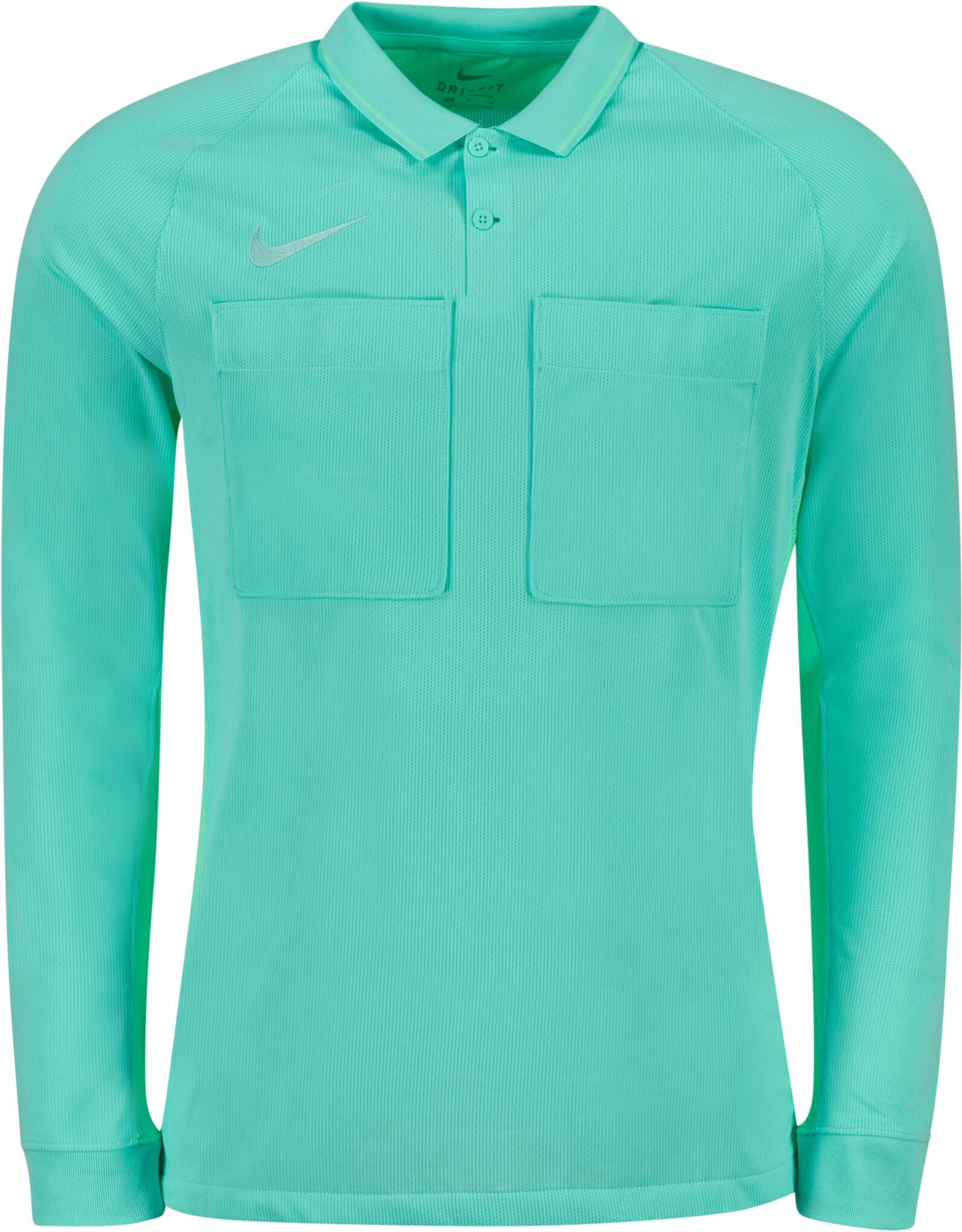 Nike DRY REFEREE JSY LS, dommertrøye herre XL Hyper Turq/green Glo