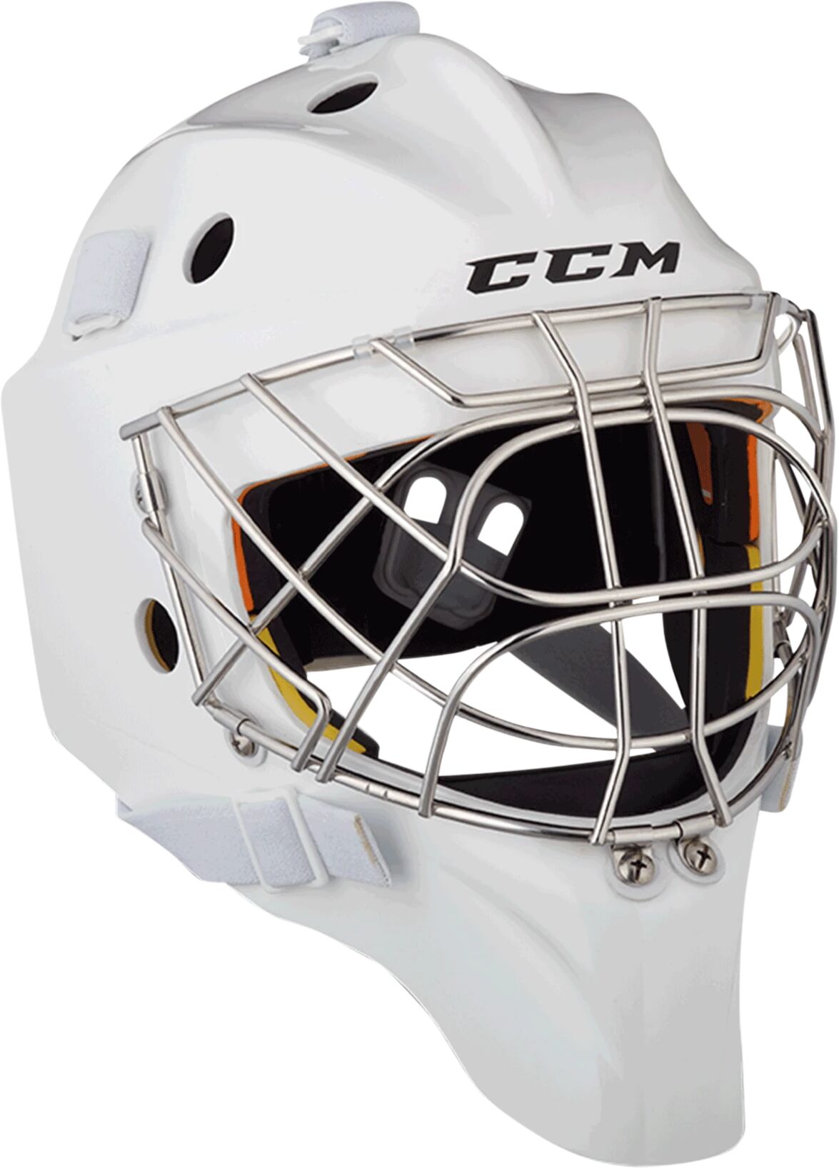 CCM GFL AXIS 1.9 GOALIE FACE MASK SR CCE 21/22, keepermaske senior L White