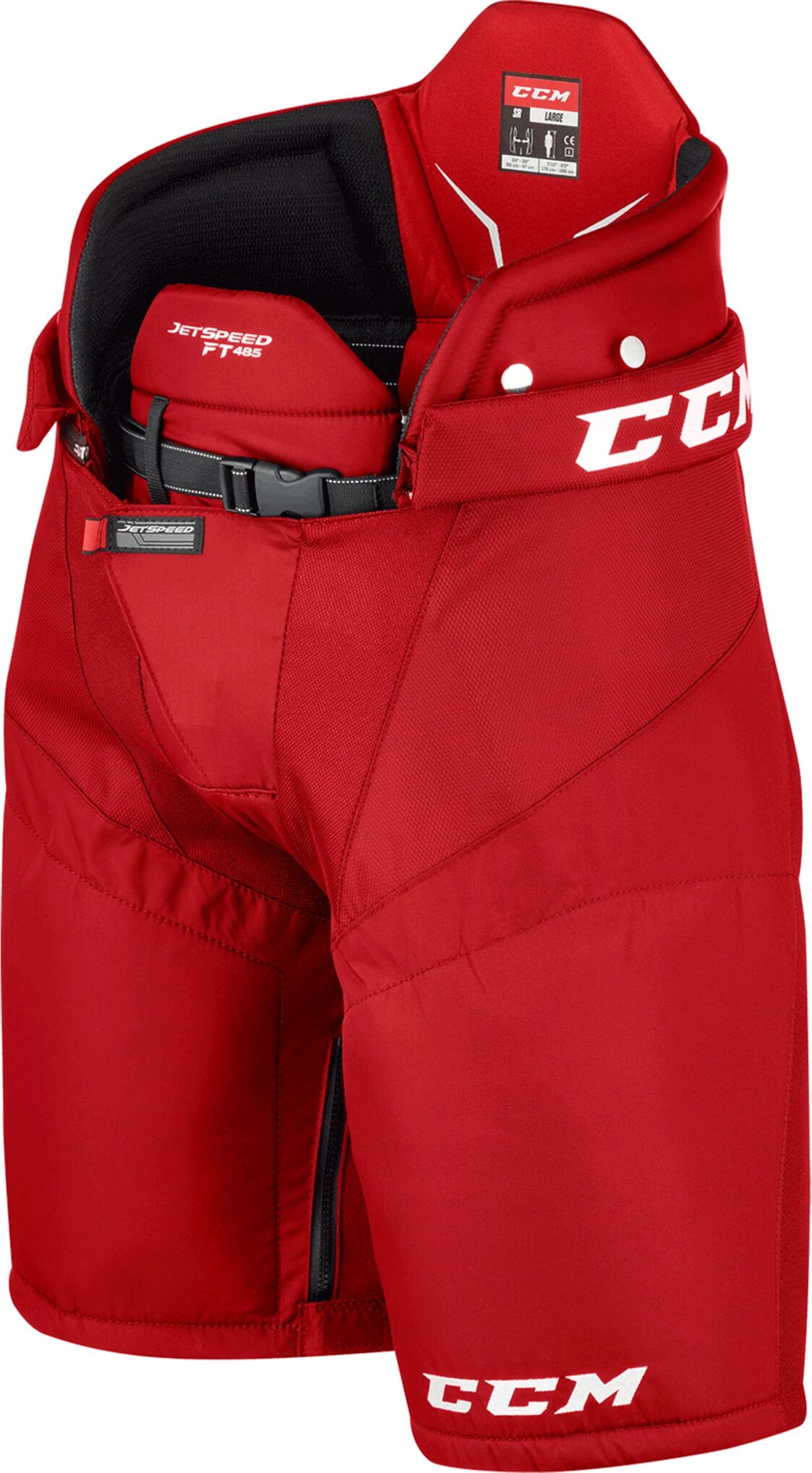 CCM HP JETSPEED FT485 PANTS SR 21/22, hockeybukse senior L RED