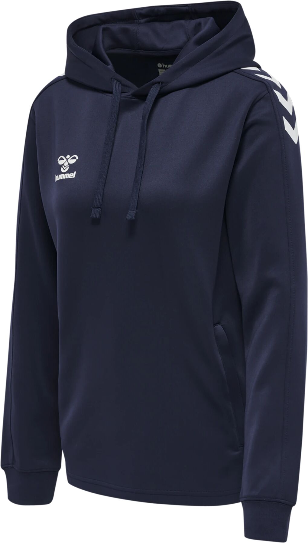 Hummel hmlCORE XK POLY SWEAT HOODIE WOMAN, hettegenser dame S Marine