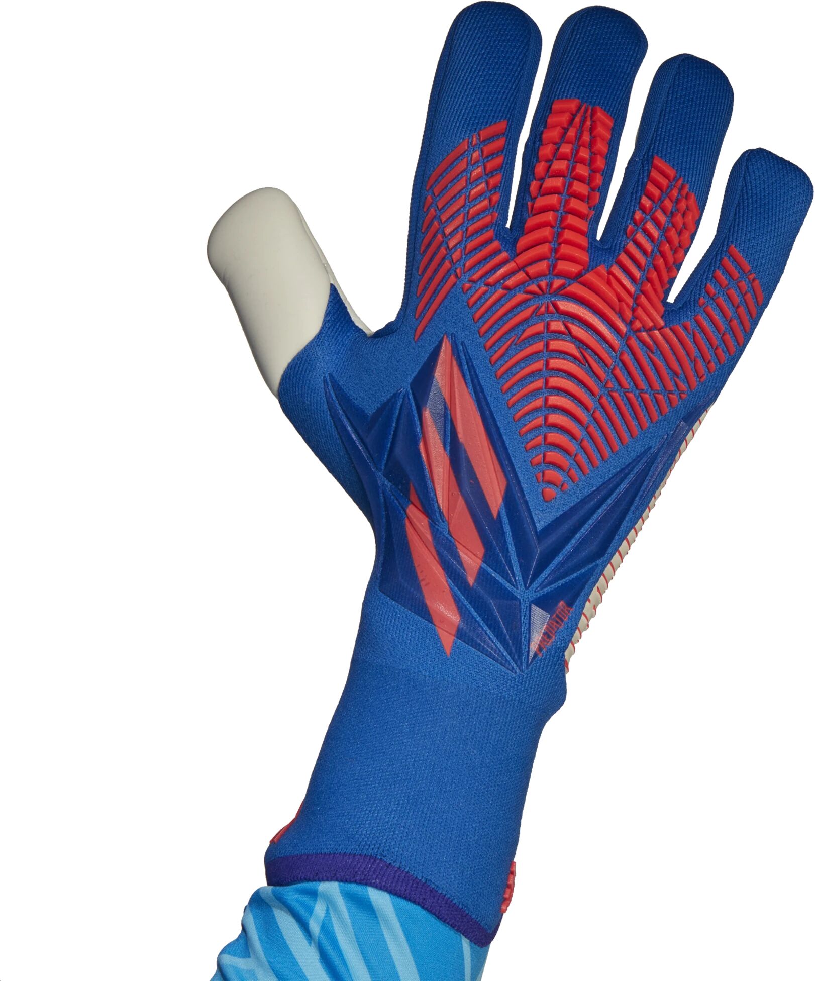 adidas PREDATOR GLOVE PRO, keeperhansker unisex 10 Hi-res Blue S18/turb