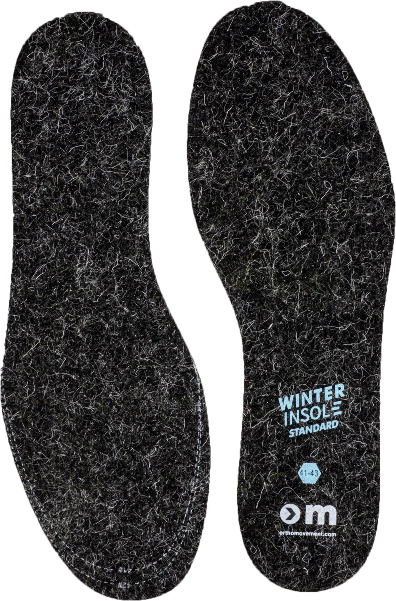 Ortho Movement Skate Insole Winter, innleggsåle unisex 29-31 BLACK