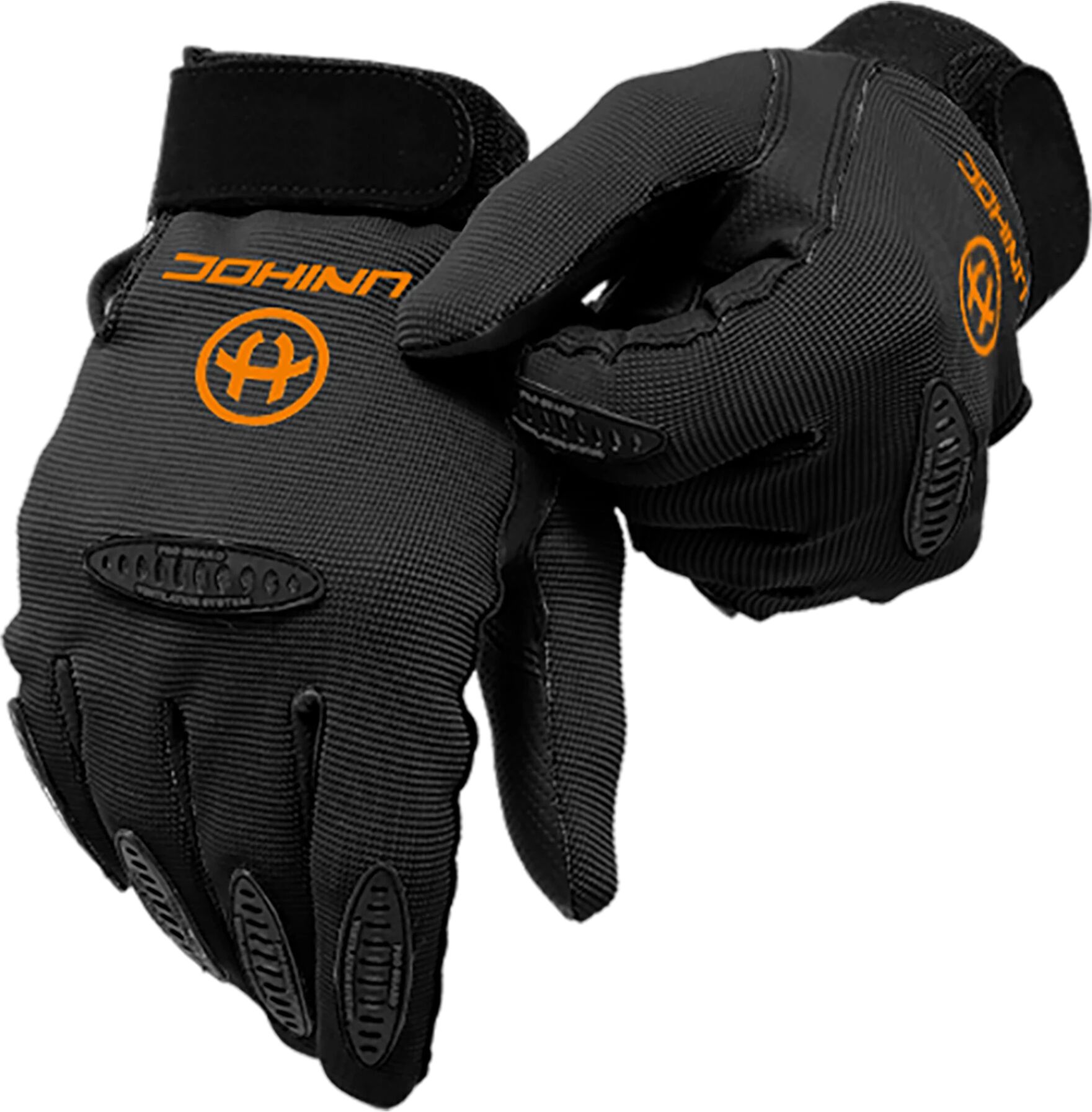 Unihoc Goalie gloves PACKER KIDS, -21/22, keeperhansker kids S/M BLACK