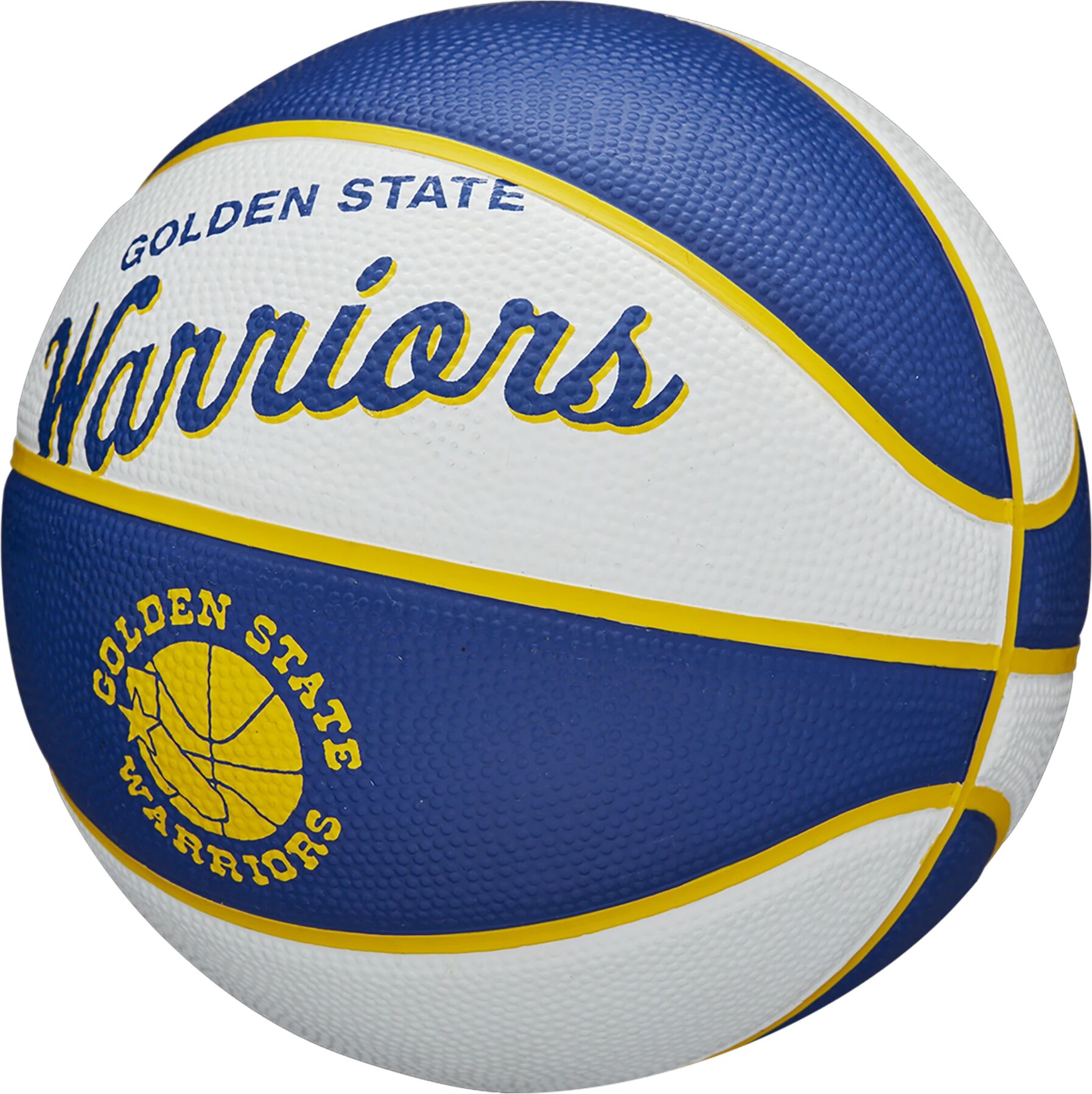 Wilson NBA TEAM RETRO MINI BASKETBALL, basketball 7 Gs Warriors