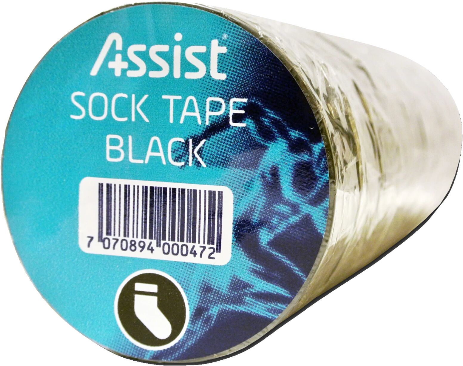 Assist 10-pk Sock Tape, leggskinnteip  STD BLACK