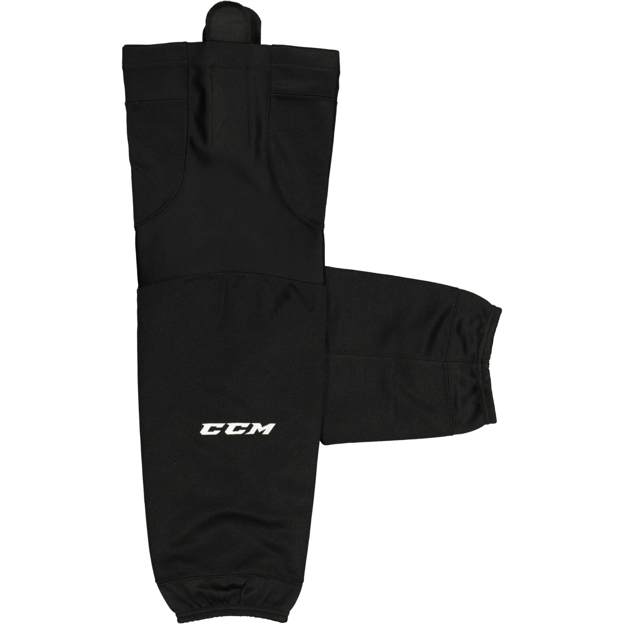 CCM 6000 Edge Sock, hockeygamasjer intermediate -0- Black (Noir)