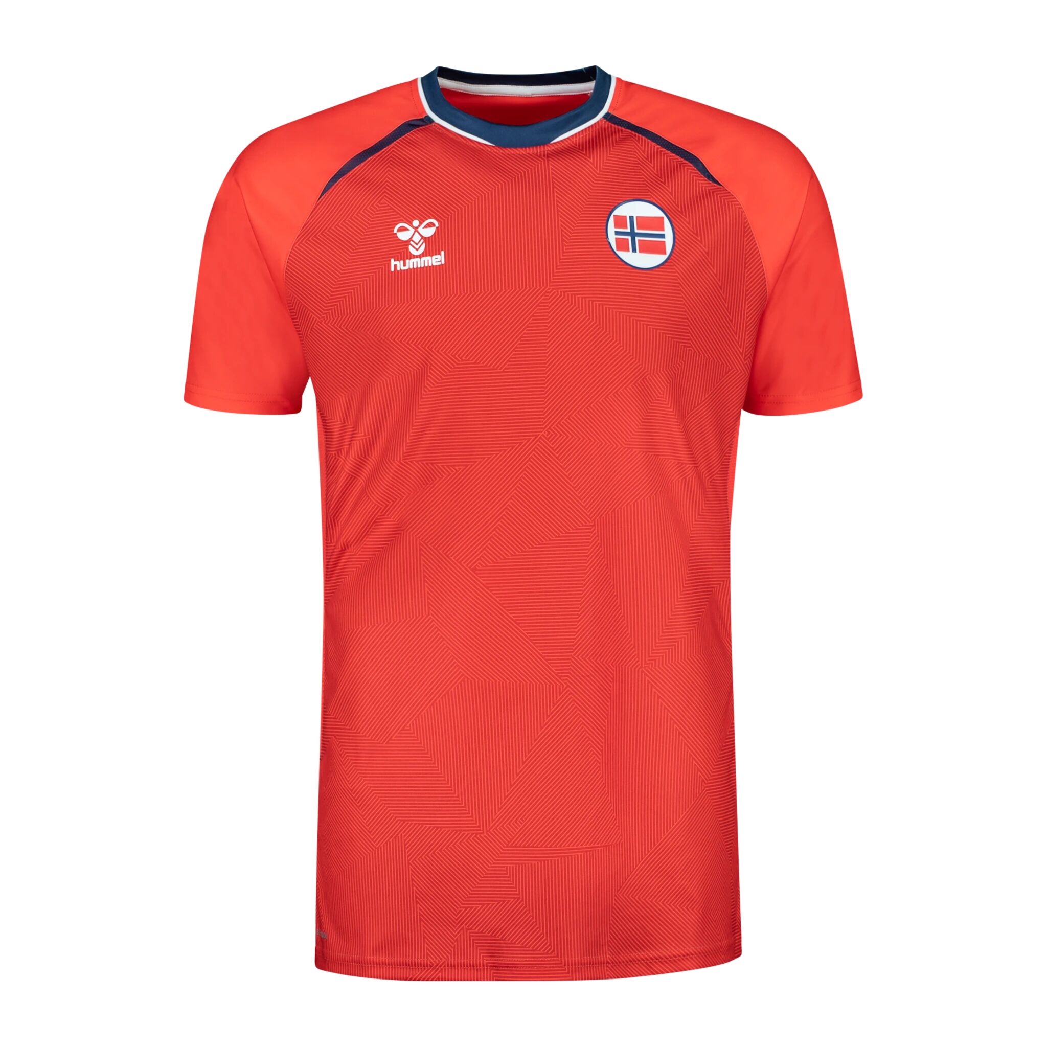 Hummel NHF OLYMPIC 21 JERSEY SS, fotballdrakt S RED