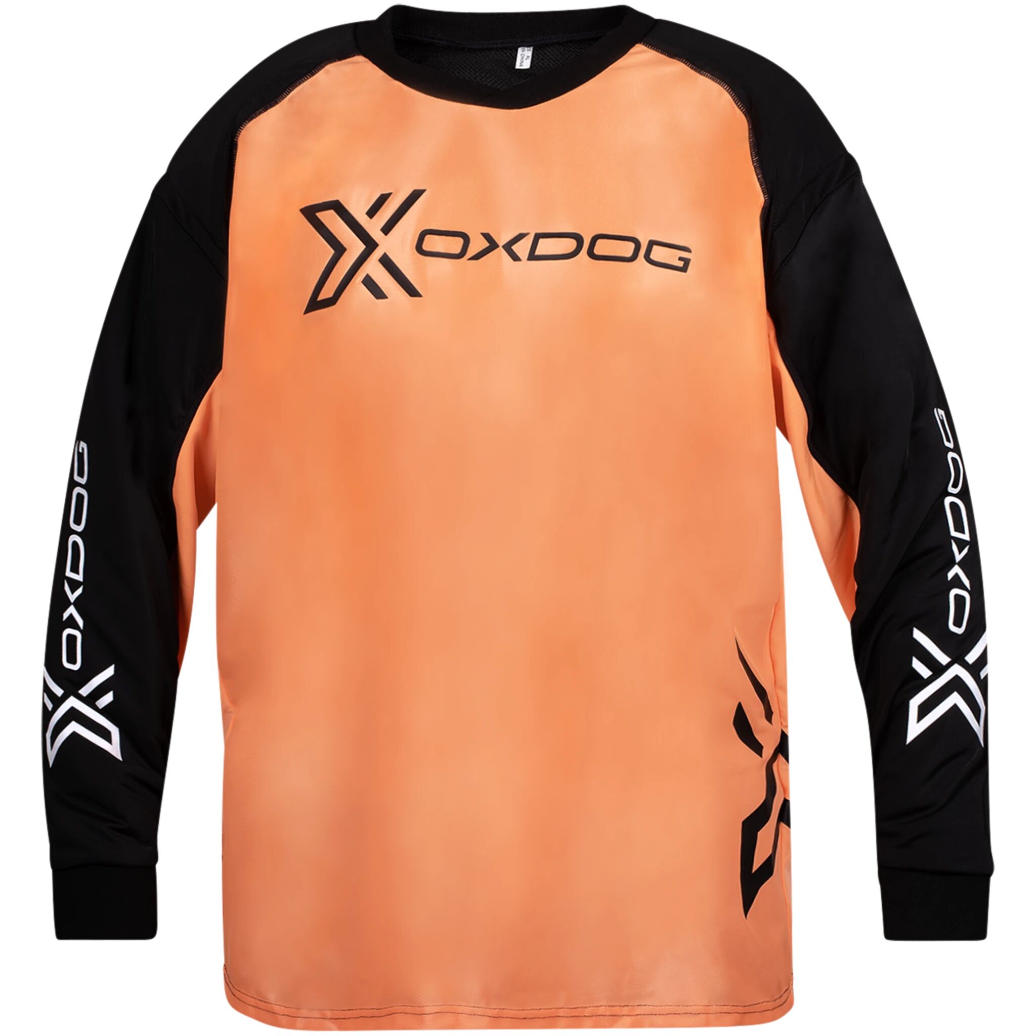 Oxdog Xguard Goalie Shirt Padded, treningstrøye senior XS Apricot/black
