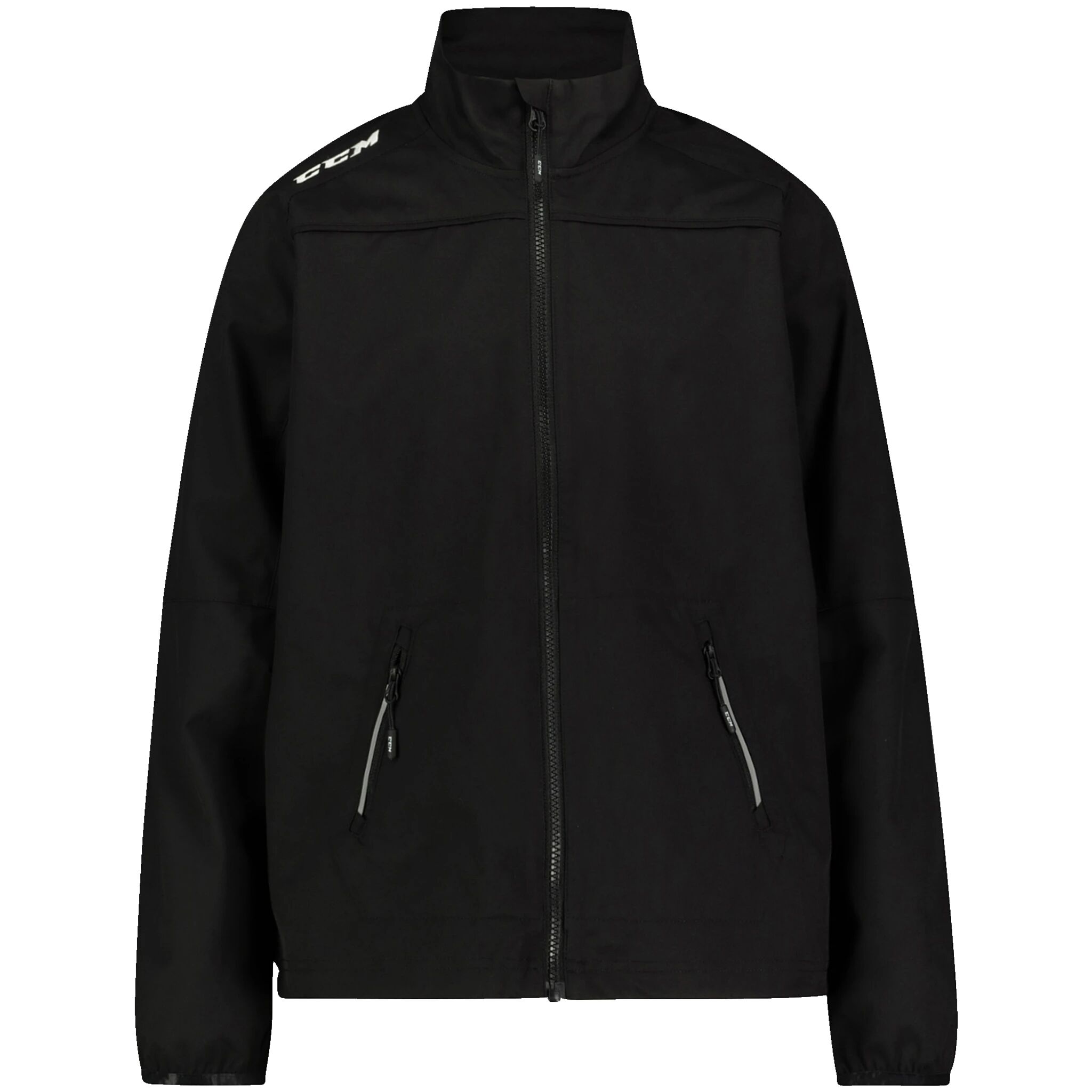 CCM Shell Jacket 19, overtrekksjakke junior 150 BLACK