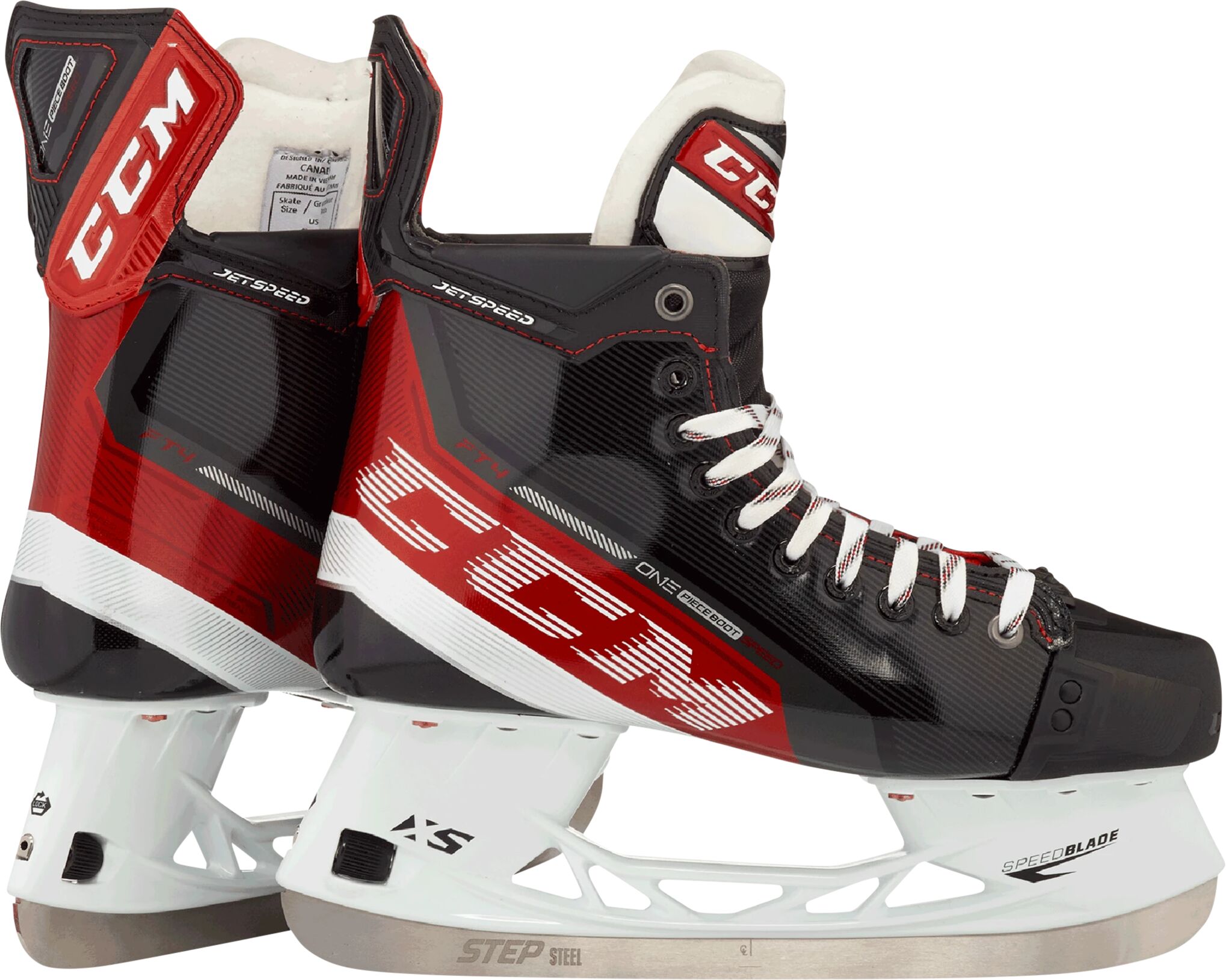 CCM SK JETSPEED FT4 JR 21/22, hockeyskøyte junior R 3,0/36 Regular