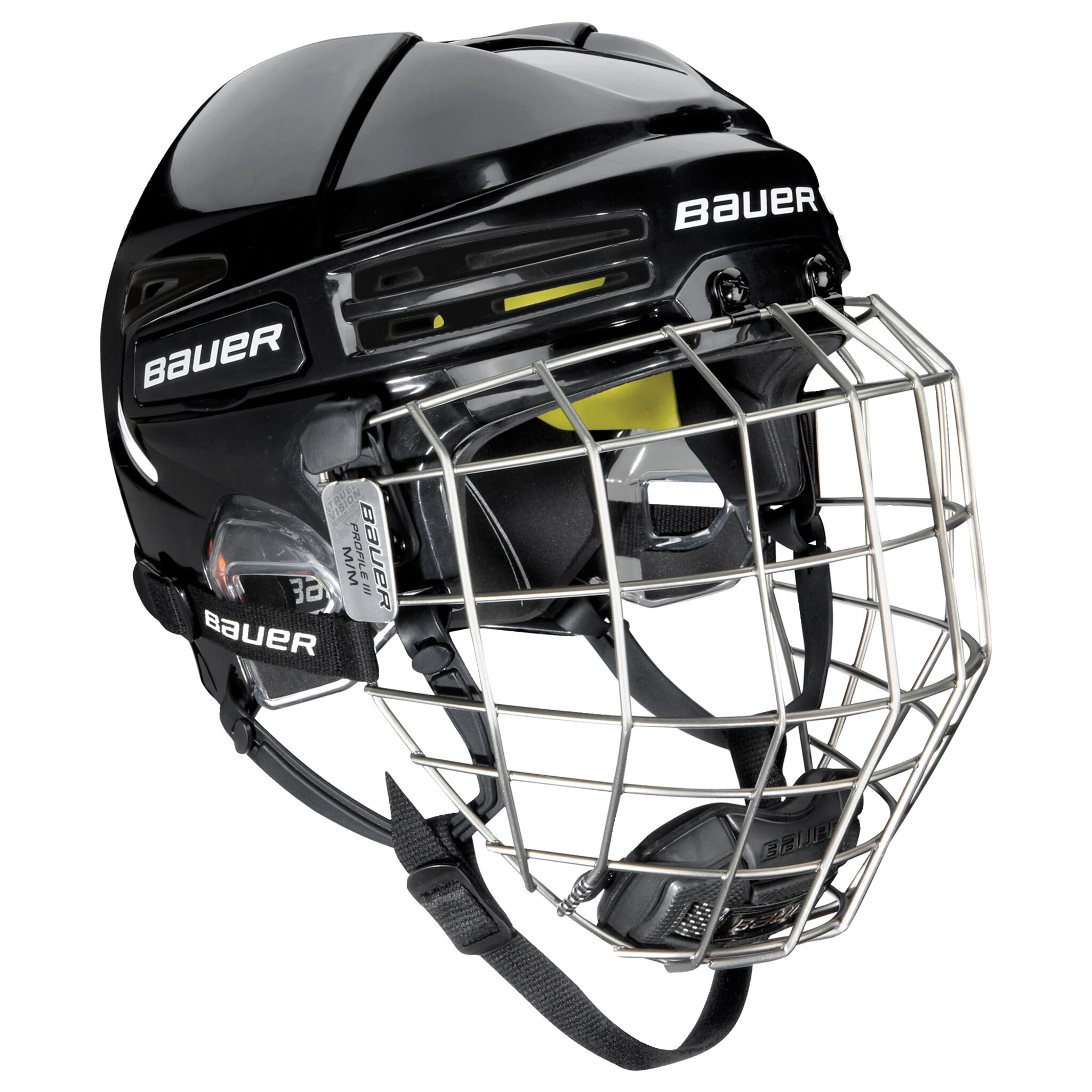 bauer Re-Akt 75 Combo, hockeyhjelm senior S BLACK