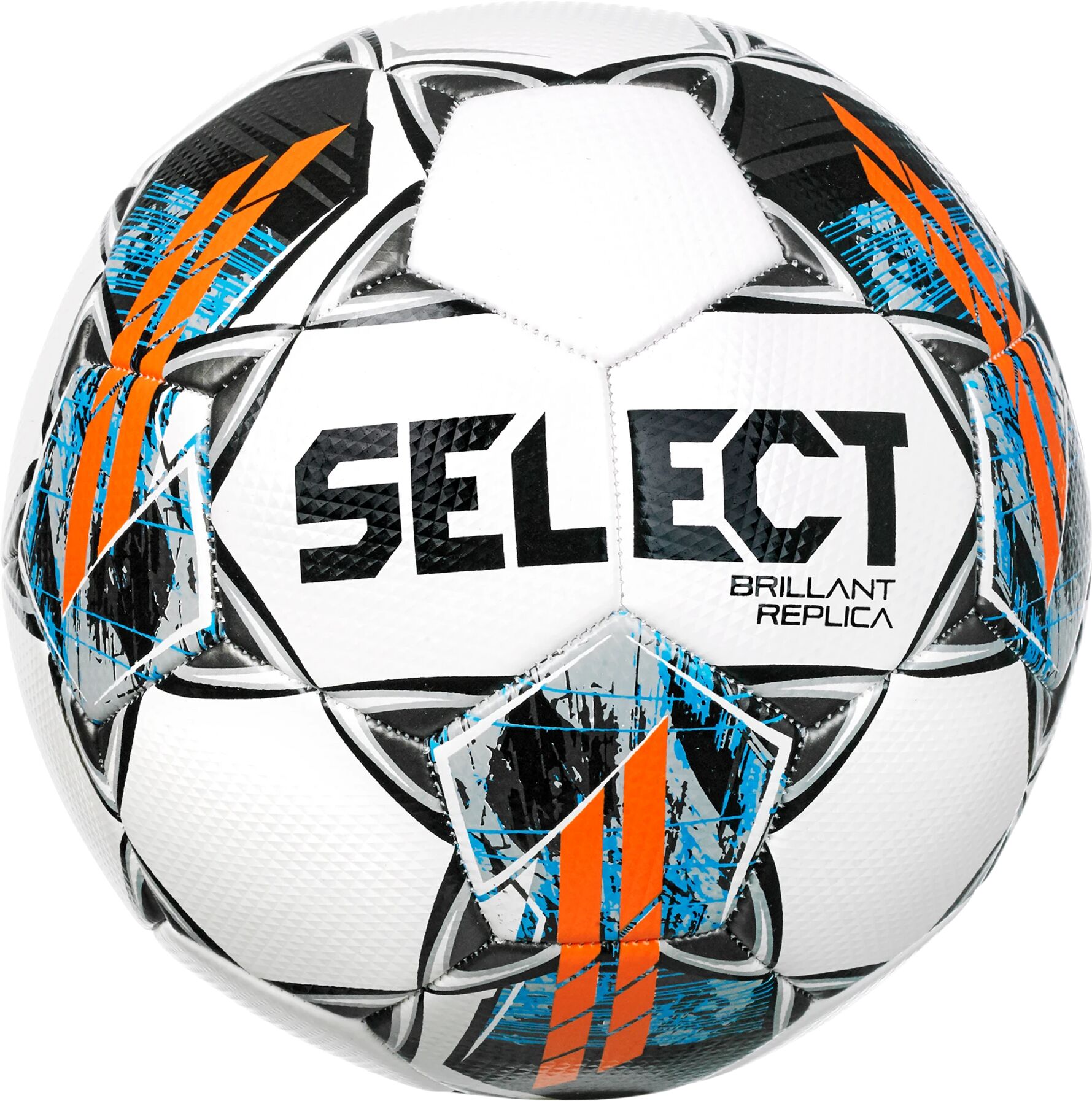 Select FB Brillant Replica v22,fotball 3 White/Grey