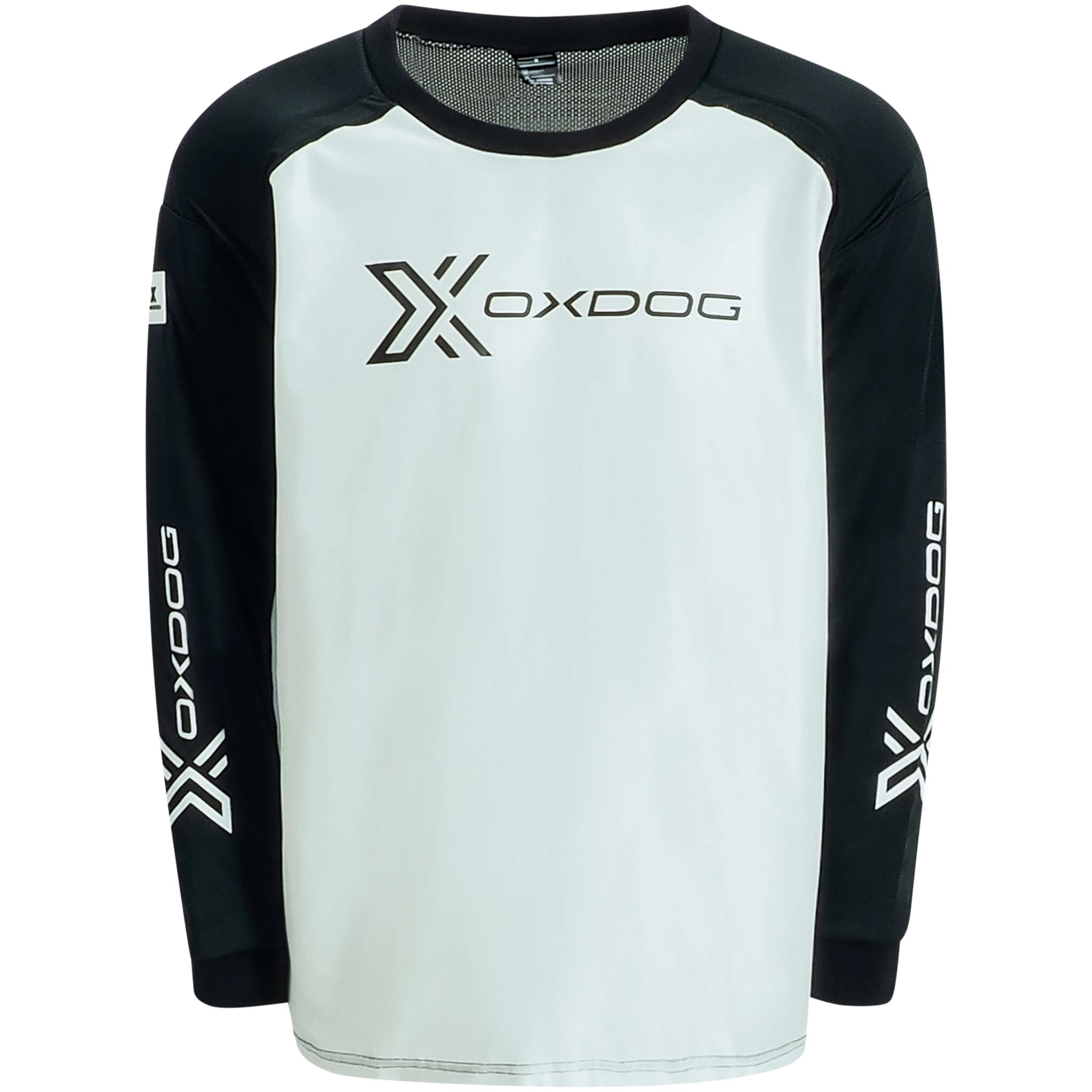 Oxdog Xguard Goalie Shirt Padded, treningstrøye senior XXL WHITE/BLACK