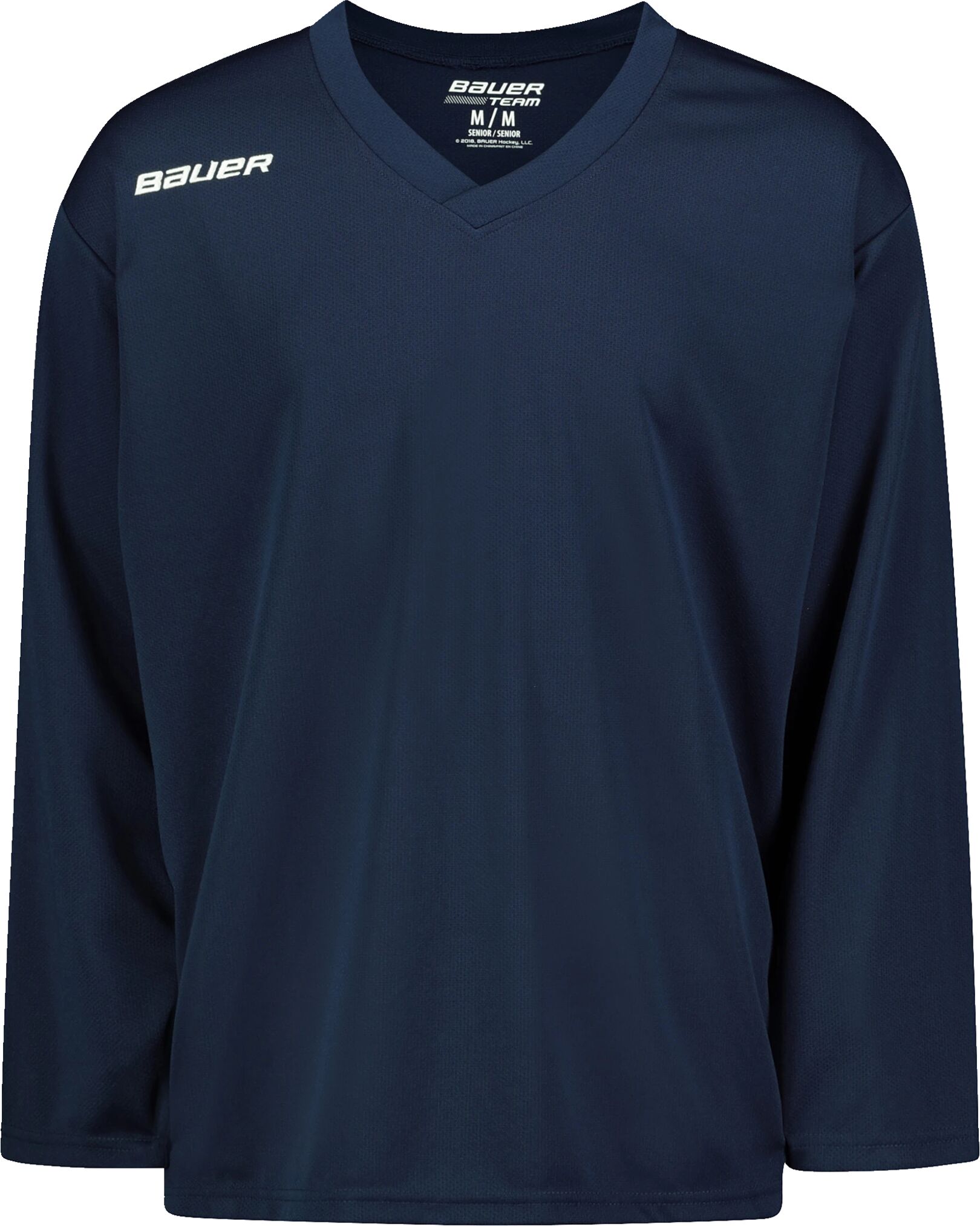 bauer Flex Practice Jersey 19, treningstrøye senior L navy