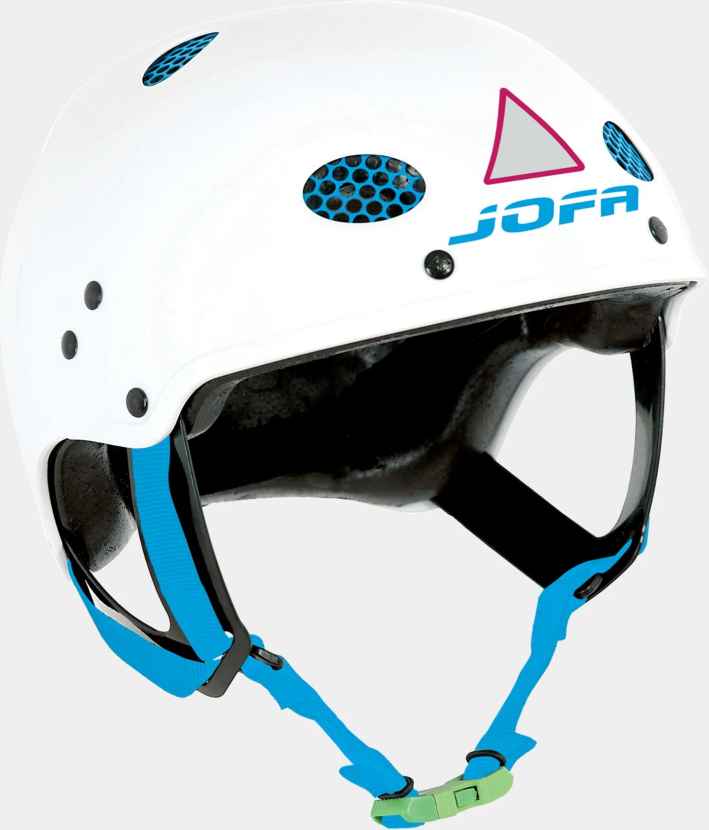 Jofa HT715 LS, Multisporthjelm M White-Blue