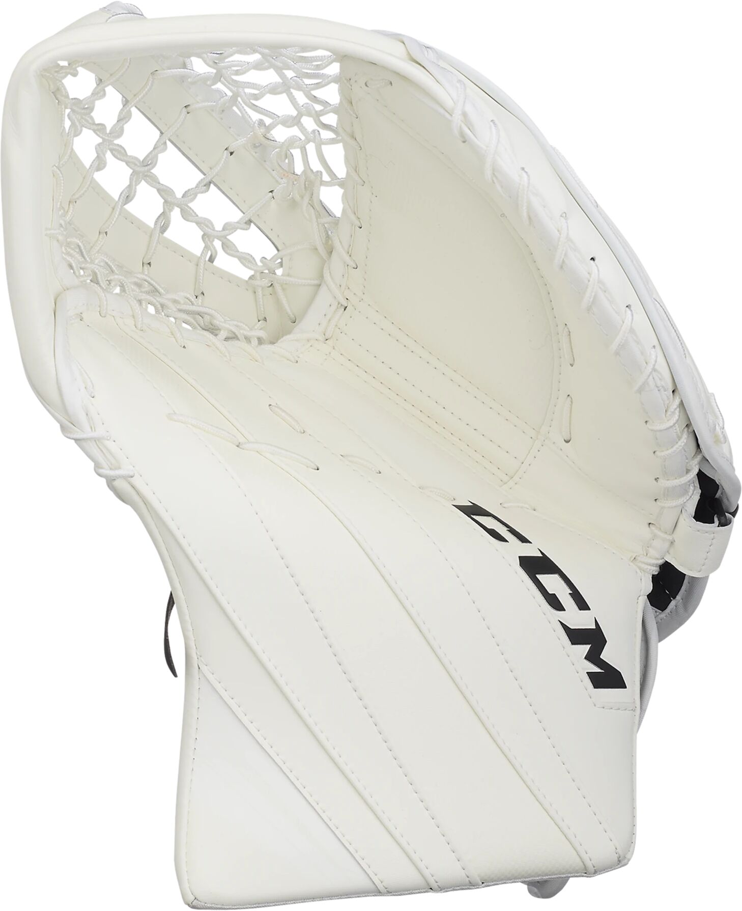 CCM GM EFLEX 5.9 GOALIE CATCHER INT 21/22, snapphanske intermediate REG White/White/White/Wh