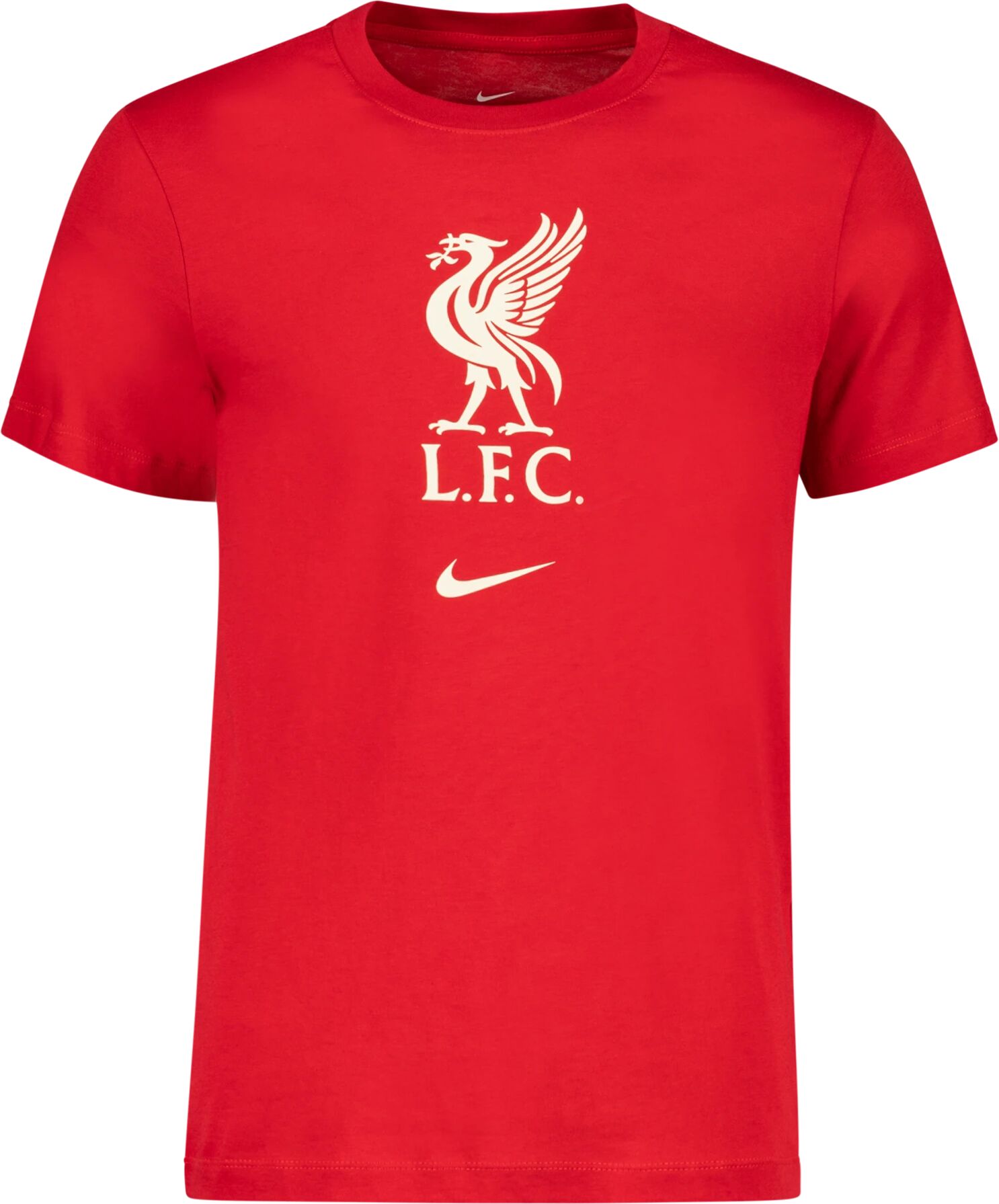 Nike LIVERPOOL FC M NK TEE EVERGREEN CREST, supportertrøye senior S Gym Red/fossil