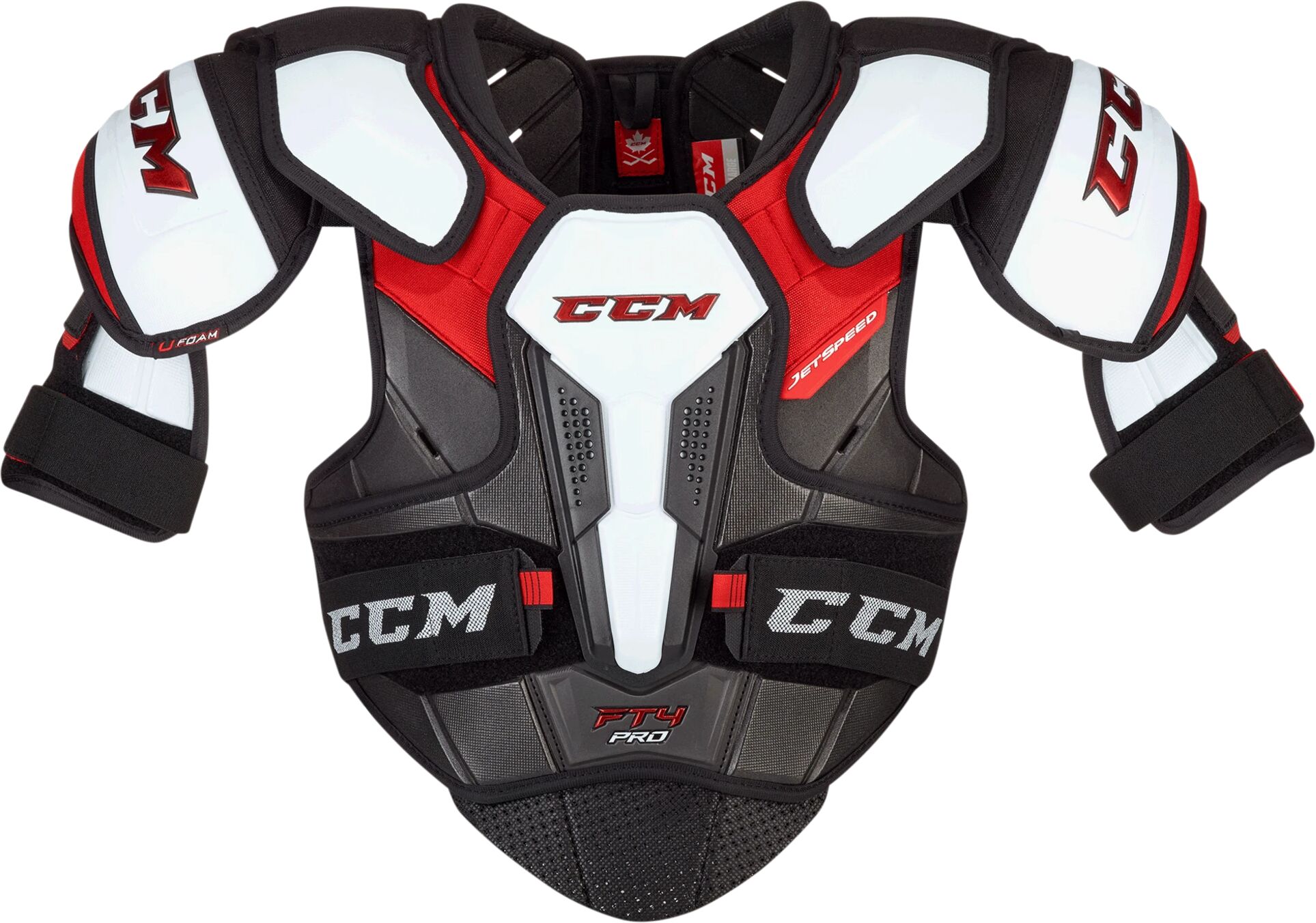 CCM SP JETSPEED FT4 PRO SHOULDER PADS SR 21/22, skulderbeskyttelse senior XL STD