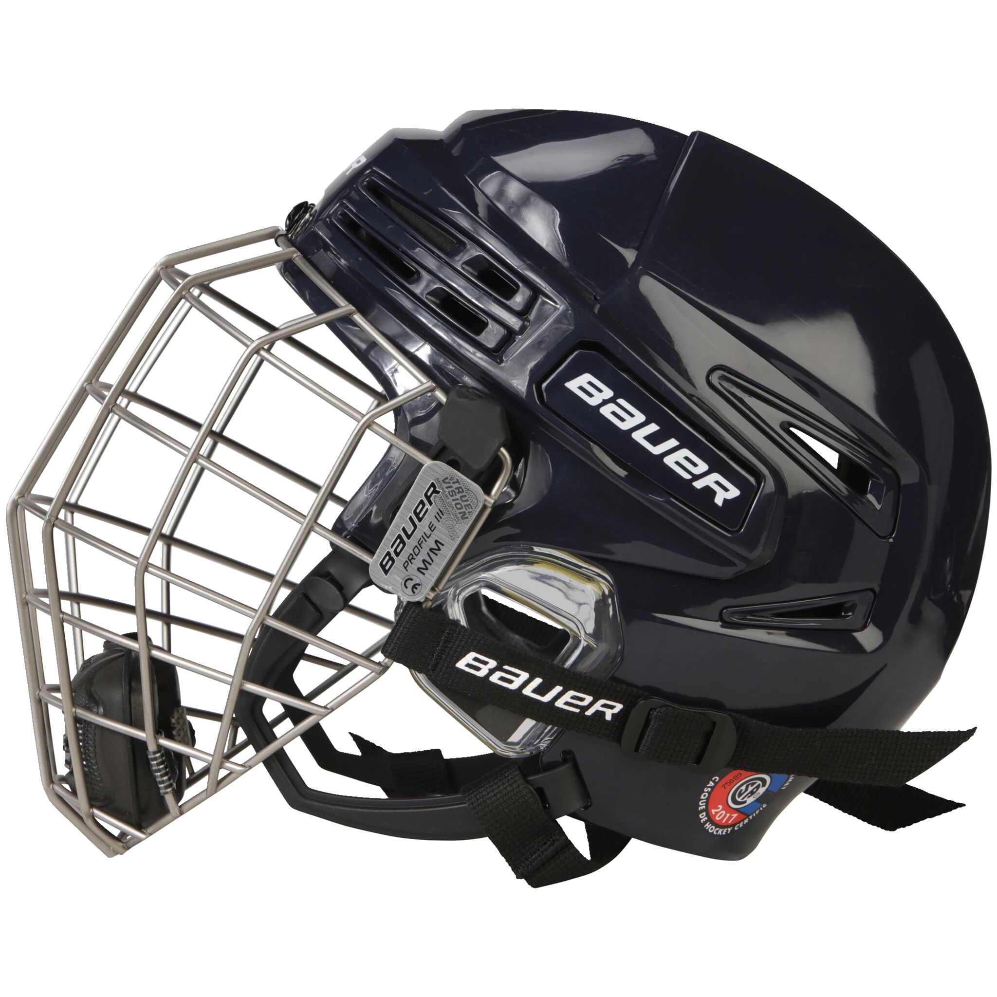 bauer Re-Akt 75 Combo, hockeyhjelm senior S navy