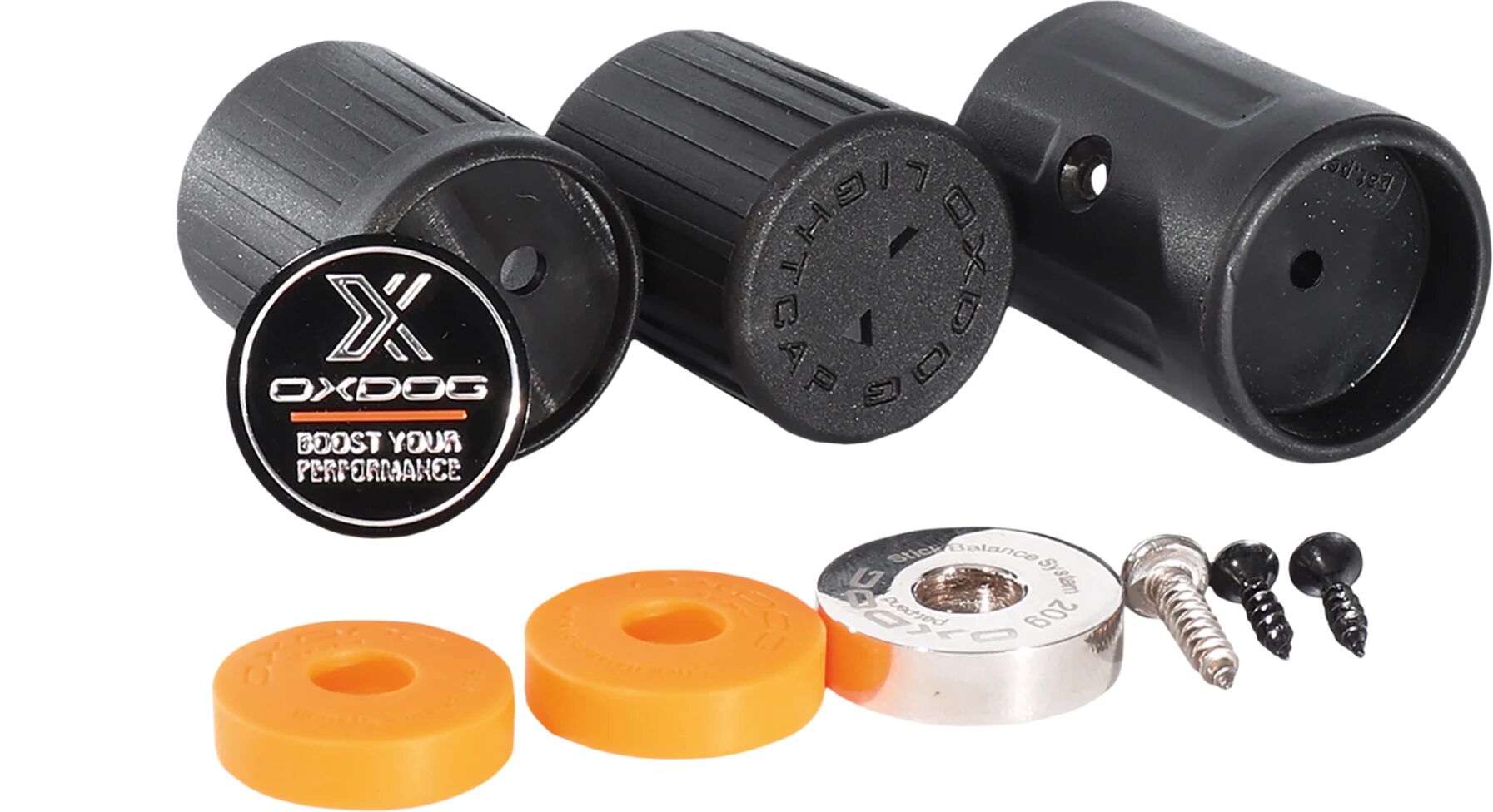 Oxdog 2021 Endcap Kit Round 24 One Size BLACK