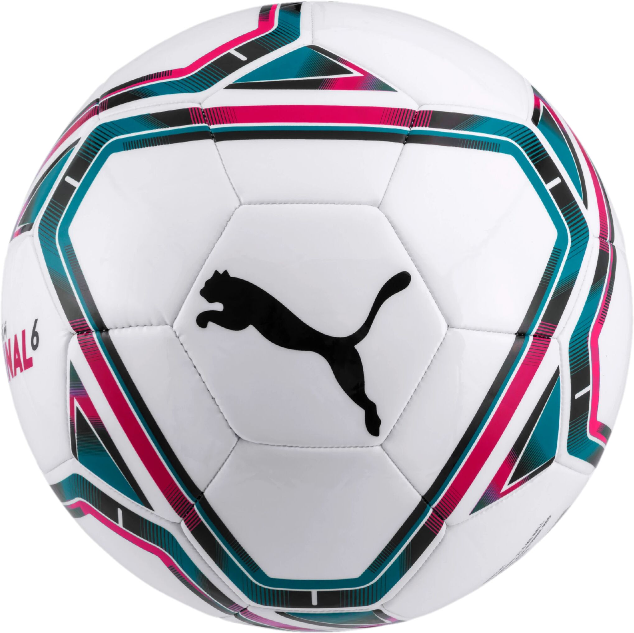 Puma teamFINAL 21.6 MS Ball, fotball 5 Puma White-rose Red-