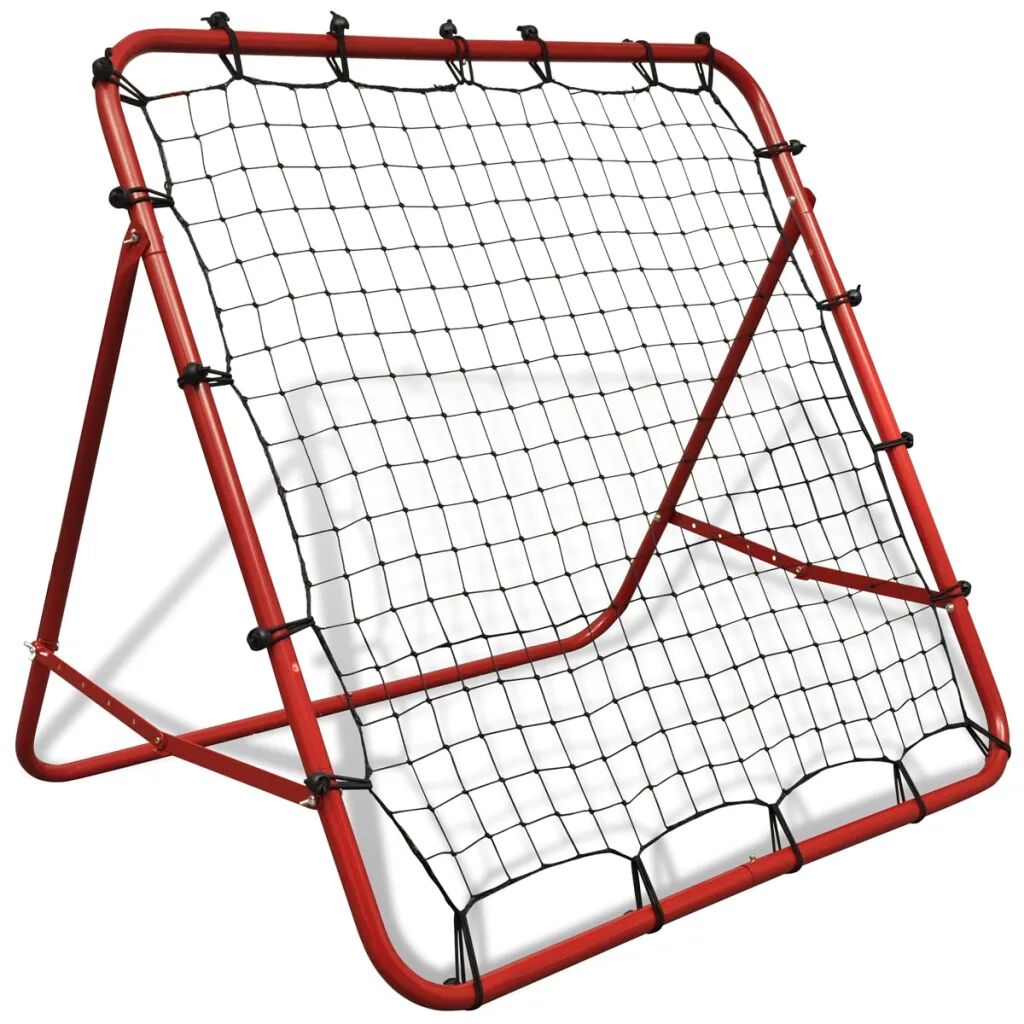 vidaXL Rebounder ajustabil pentru antrenament de fotbal, 100x100 cm