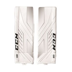 CCM Axis Benskydd Senior, Vit/Vit, 35-+2,0