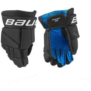 Bauer Handskar X Youth Black, Svart/Vit, 9