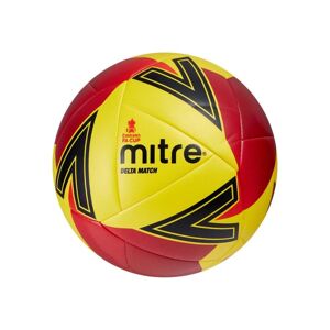 Mitre Delta Match FA Cup Football - Yellow/Red/Red