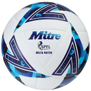 Mitre Delta Match SPFL Football - White/Purple/Blue