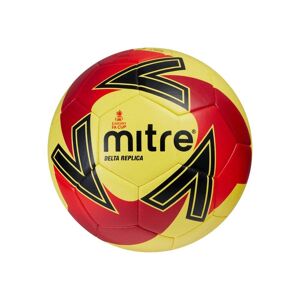 Mitre Delta Replica FA Cup Football - Yellow/Red/Red