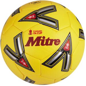 Mitre Emirates FA Cup Train Football - Yellow/Black/Red