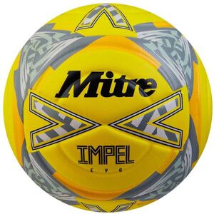 Mitre Impel Evo Football - FLUO YELLOW/BLACK/CIRCULAR GREY