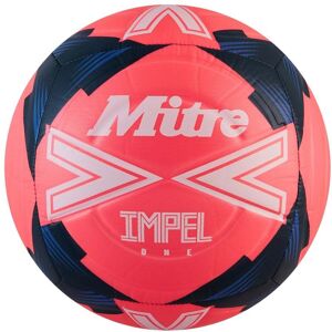 Mitre Impel One Football - FLUO PINK/WHITE/TIDAL TEAL