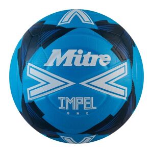 Mitre Impel One Football - FLUO BLUE/WHITE/MIDNIGHT BLUE