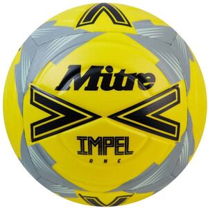 Mitre Impel One Football - FLUO YELLOW/BLACK/CIRCULAR GREY