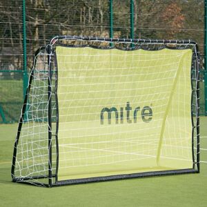 Mitre 2-in-1 Rebounder & Football Goal - Black/Yellow